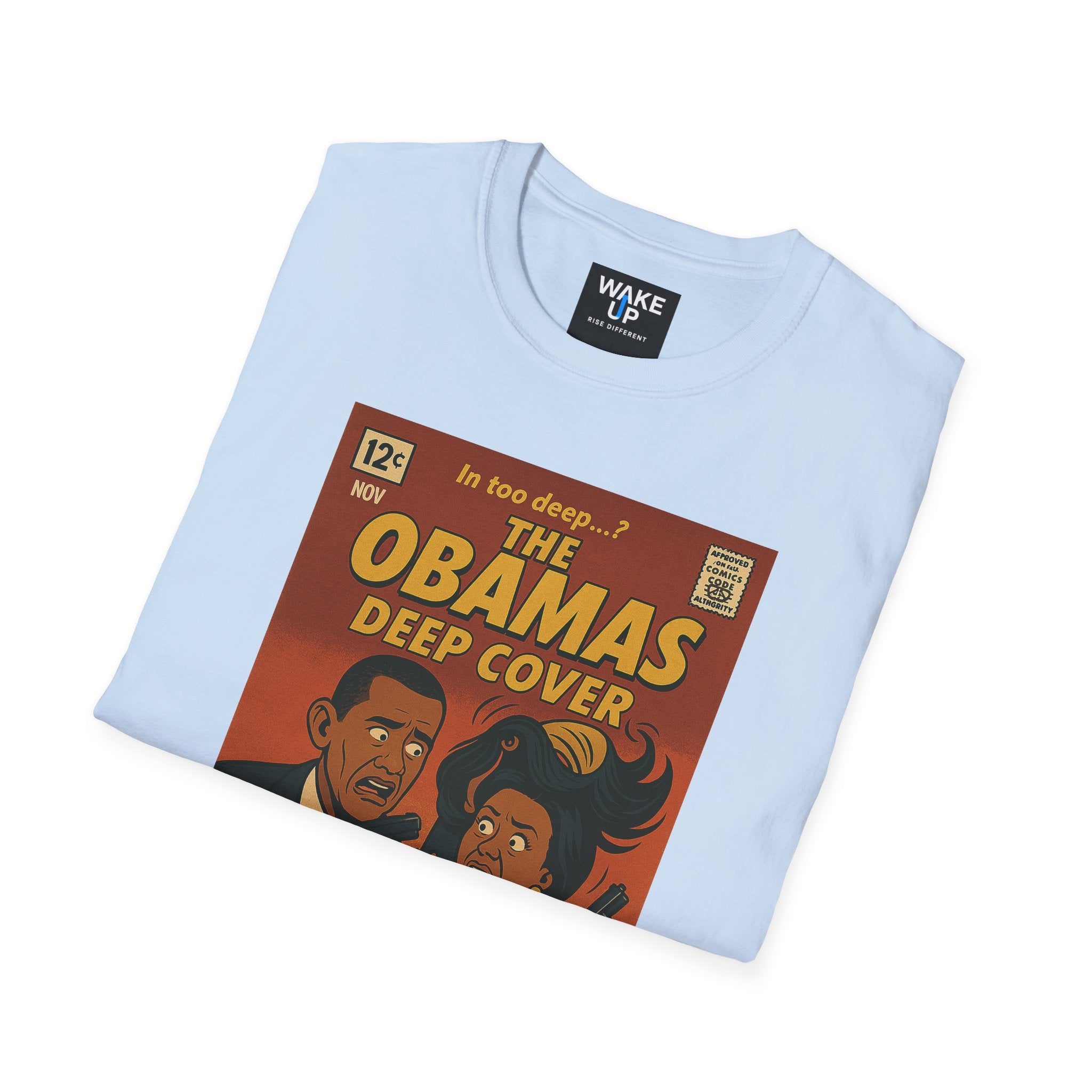 The Obamas: In Too Deep – Limited Issue #002 – Twisted Covers: Comics, Cinema & Chaos (Men’s T-Shirt)
