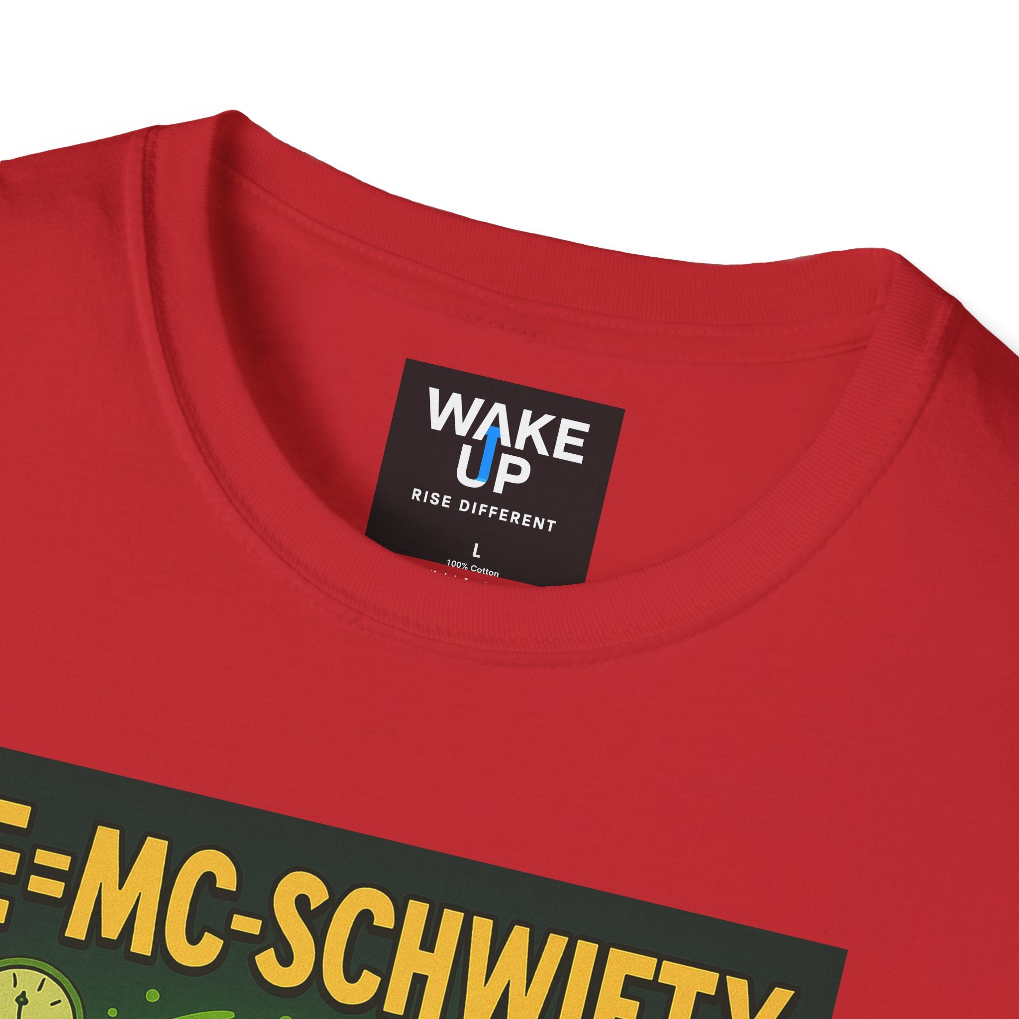 E=MC-SCHWIFTY – Theoretical Mayhem - Twisted Covers: Comics, Cinema & Chaos (Men’s T-Shirt)
