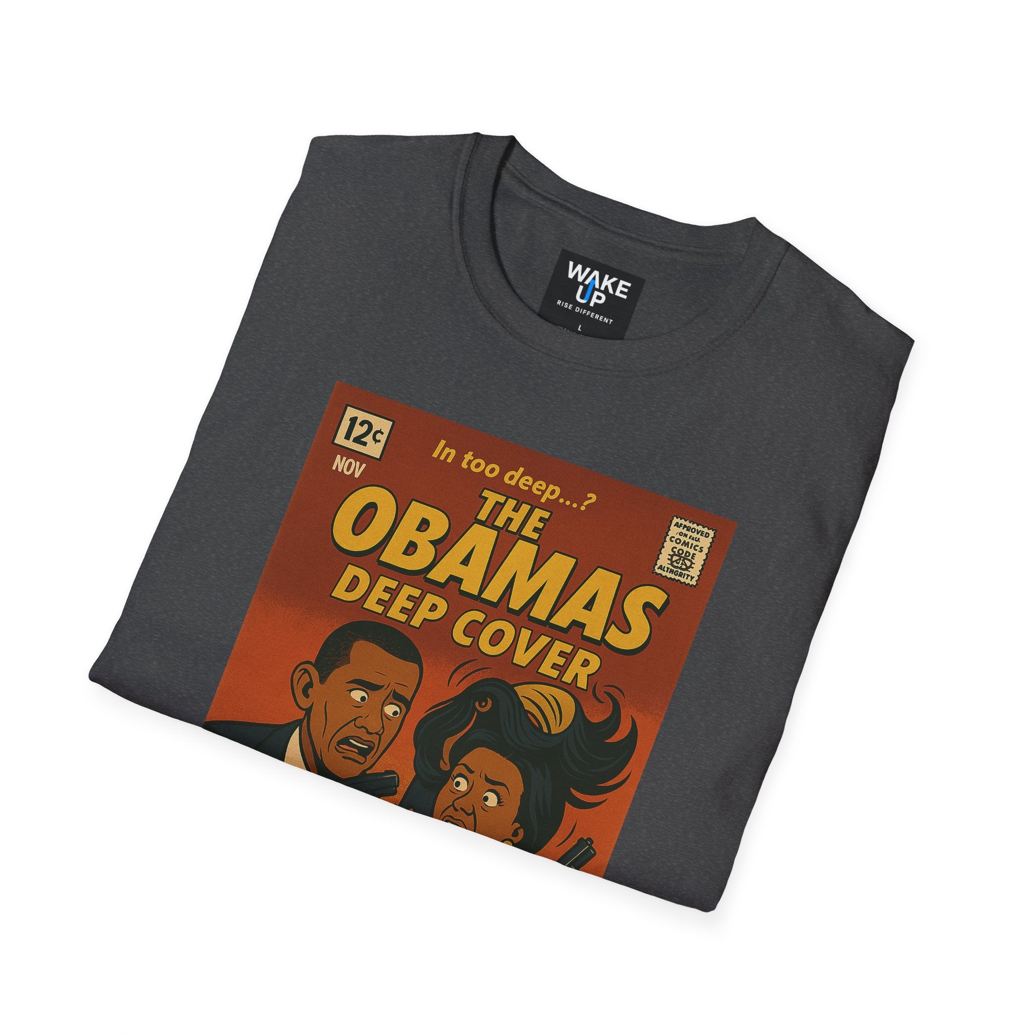 The Obamas: In Too Deep – Limited Issue #002 – Twisted Covers: Comics, Cinema & Chaos (Men’s T-Shirt)