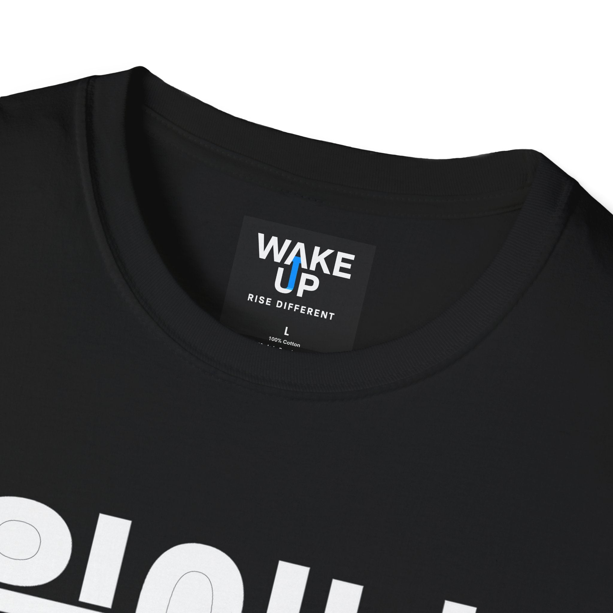 Korean - Wake Up - Rise Different - Wake Up World (Men’s T-Shirt)