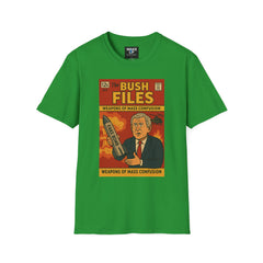 The Bush Files: Weapons of Mass Confusion – Limited Issue #003 – Twisted Covers: Comics, Cinema & Chaos (Men’s T-Shirt)