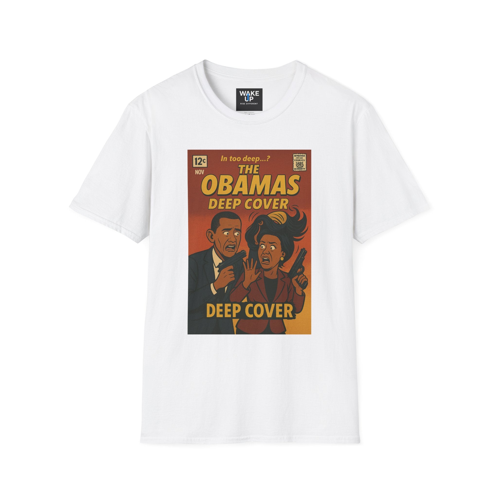 The Obamas: In Too Deep – Limited Issue #002 – Twisted Covers: Comics, Cinema & Chaos (Men’s T-Shirt)