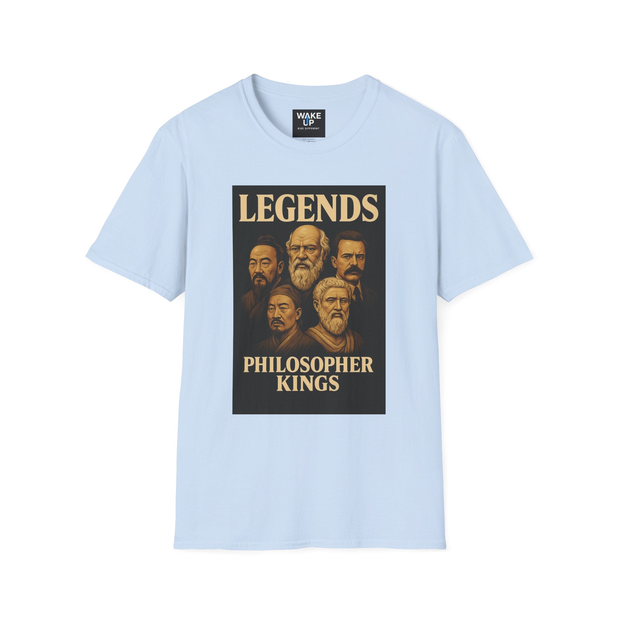 LEGENDS: Philosopher Kings T-Shirt – Ancient Wisdom Icons for Men | Twisted Covers: Comics, Cinema & Chaos