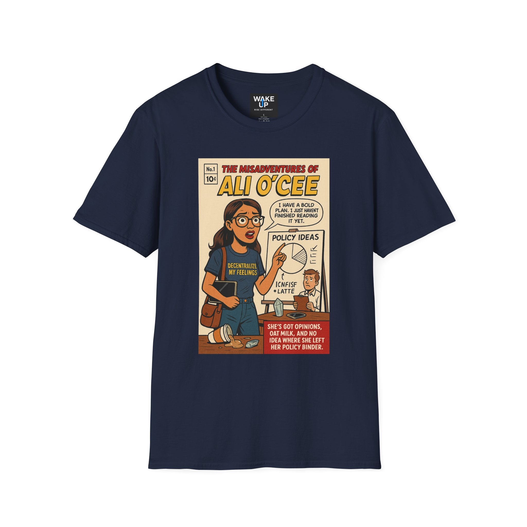 The Misadventures of Ali O’Cee T-Shirt – Limited Issue #004 – Twisted Covers: Comics, Cinema & Chaos (Men’s T-Shirt)