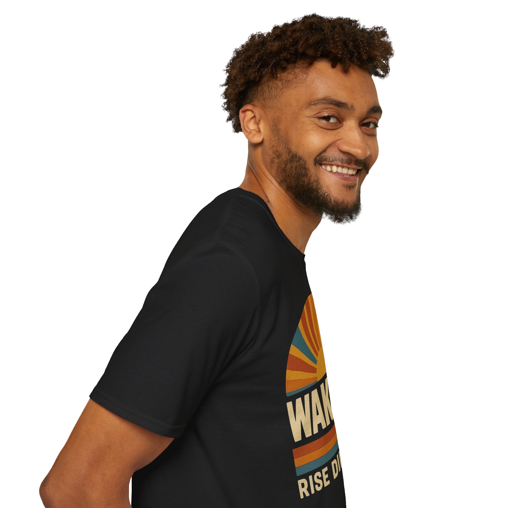 Wake Up - Rise Different - Retro Sunrise - Rise Different (Men’s T-Shirt)