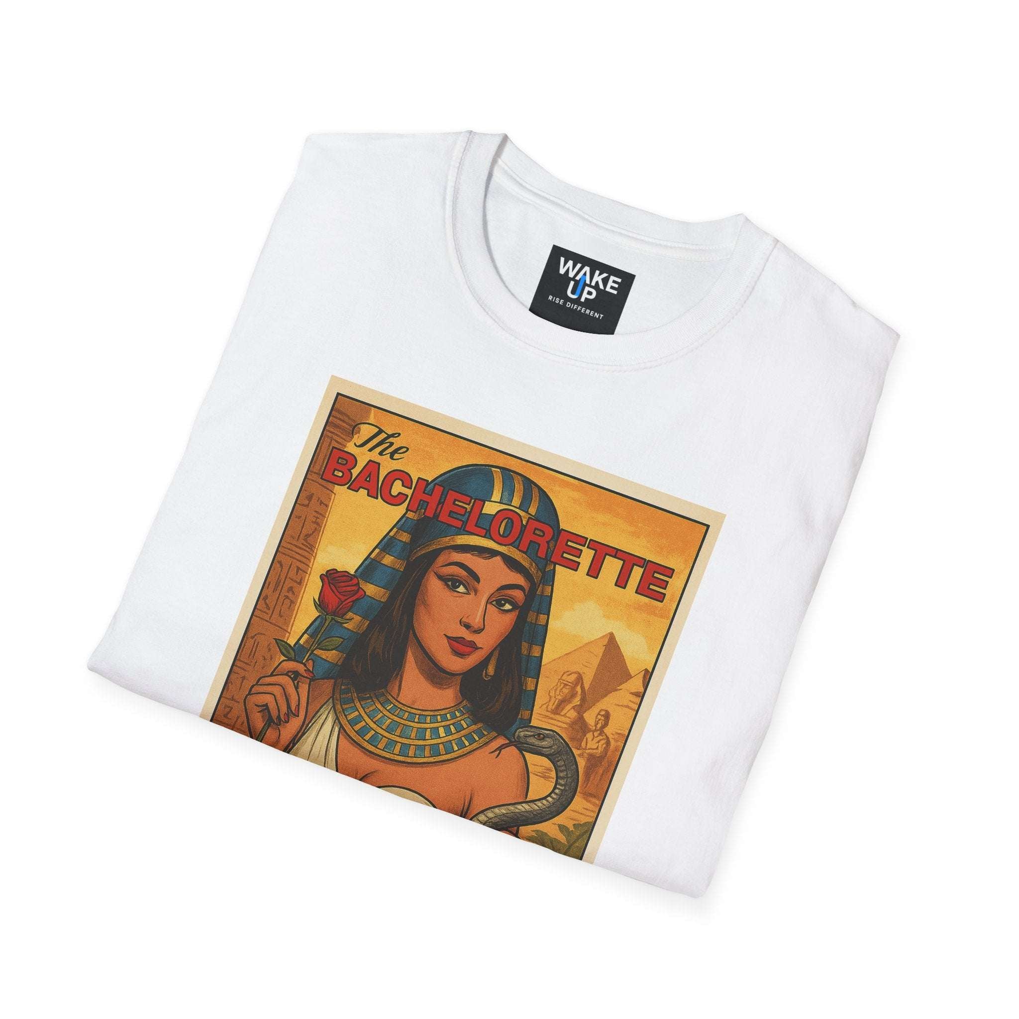 The Bachelorette – Cleopatra Parody Tee for Men | Twisted Covers: Comics, Cinema & Chaos