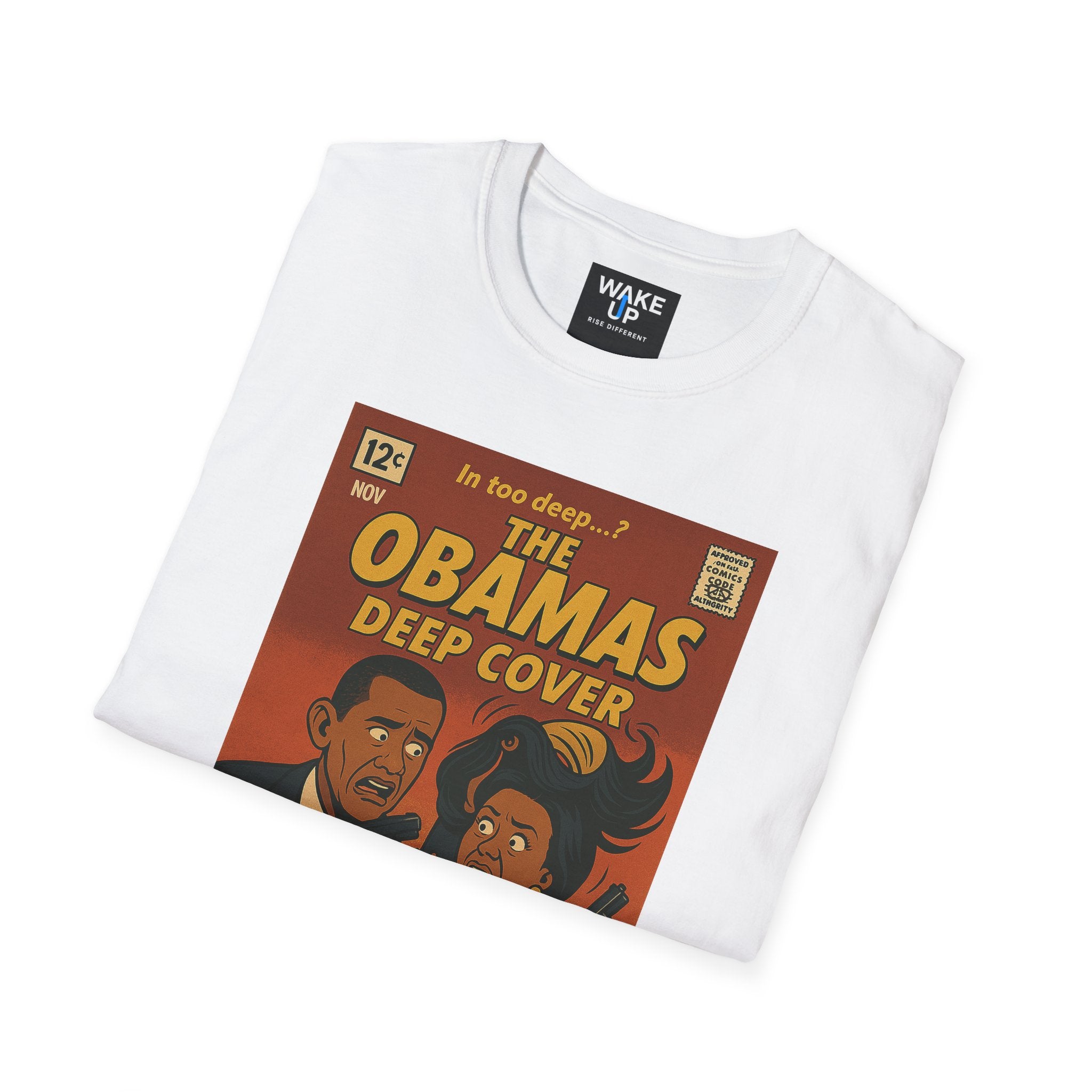 The Obamas: In Too Deep – Limited Issue #002 – Twisted Covers: Comics, Cinema & Chaos (Men’s T-Shirt)