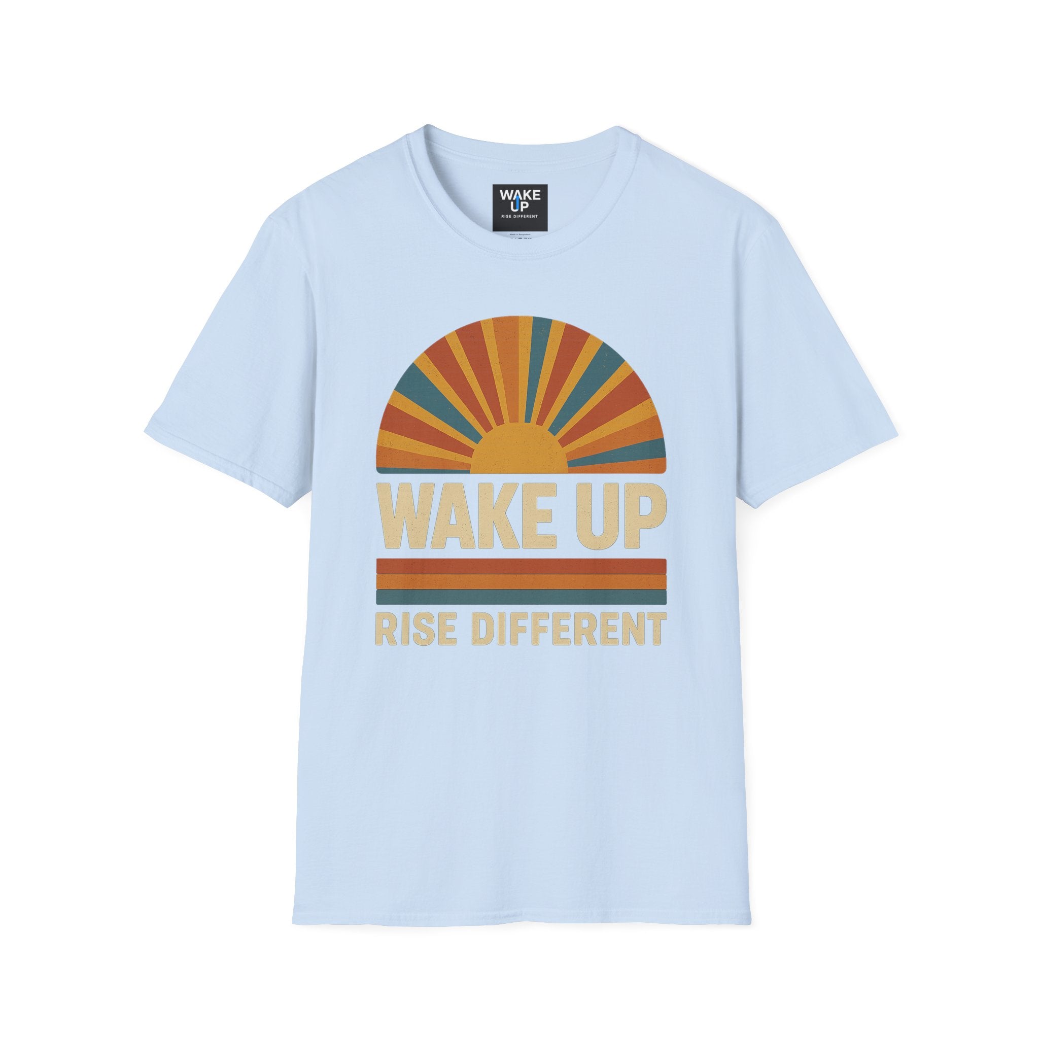 Wake Up - Rise Different - Retro Sunrise - Rise Different (Men’s T-Shirt)