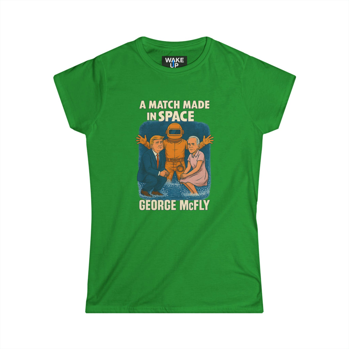 Back-to-the-Future - A Match Made in Space - Twisted Covers: Comics, Cinema & Chaos (Women's T-Shirt)