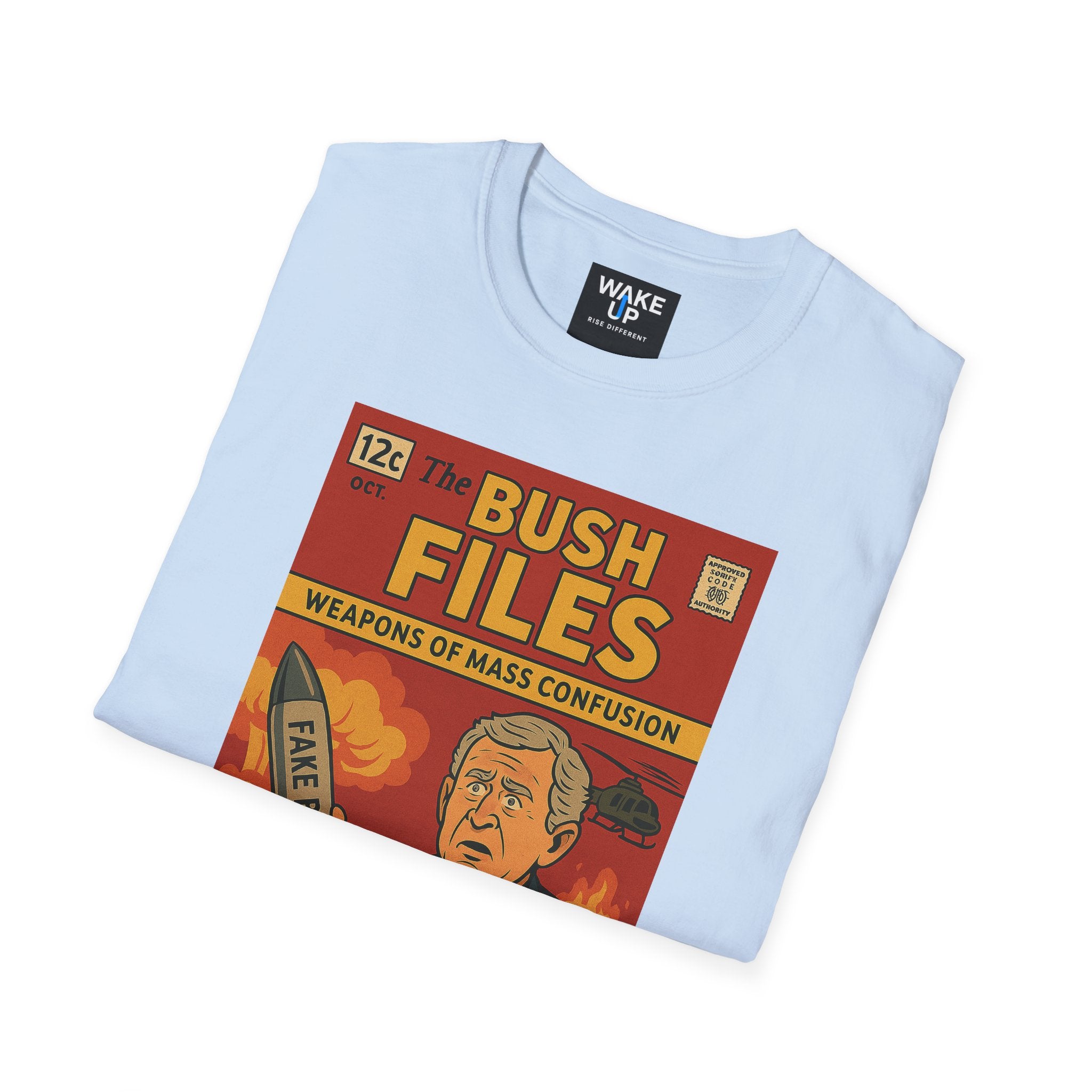 The Bush Files: Weapons of Mass Confusion – Limited Issue #003 – Twisted Covers: Comics, Cinema & Chaos (Men’s T-Shirt)