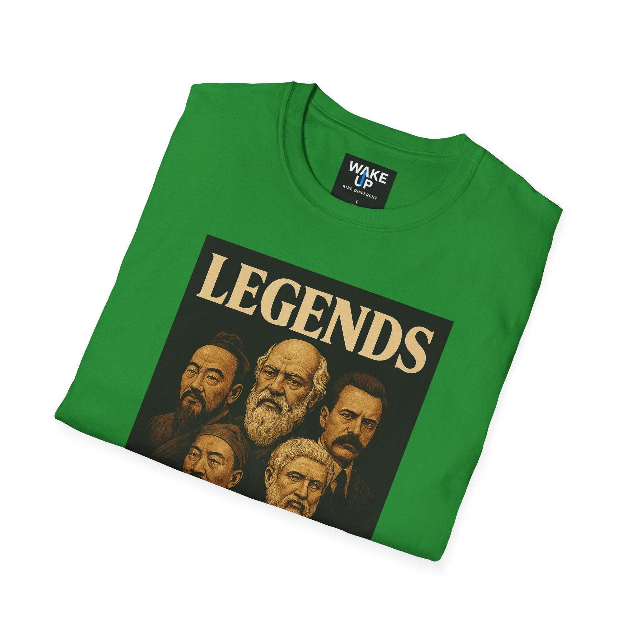 LEGENDS: Philosopher Kings T-Shirt – Ancient Wisdom Icons for Men | Twisted Covers: Comics, Cinema & Chaos