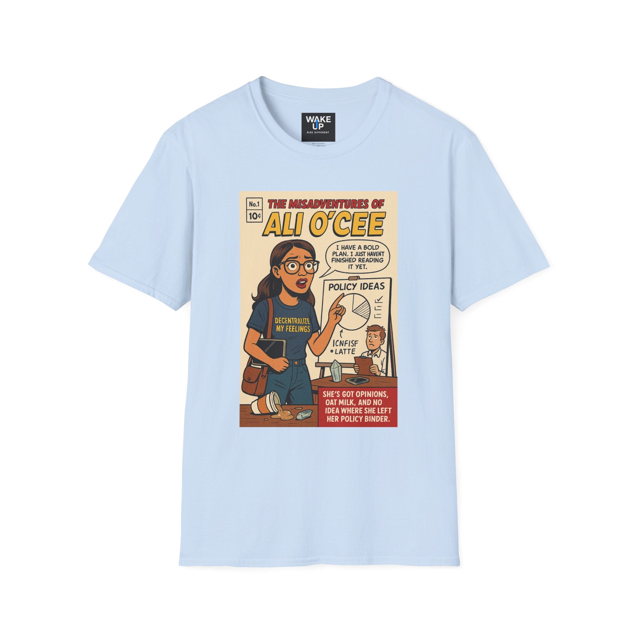 The Misadventures of Ali O’Cee T-Shirt – Limited Issue #004 – Twisted Covers: Comics, Cinema & Chaos (Men’s T-Shirt)