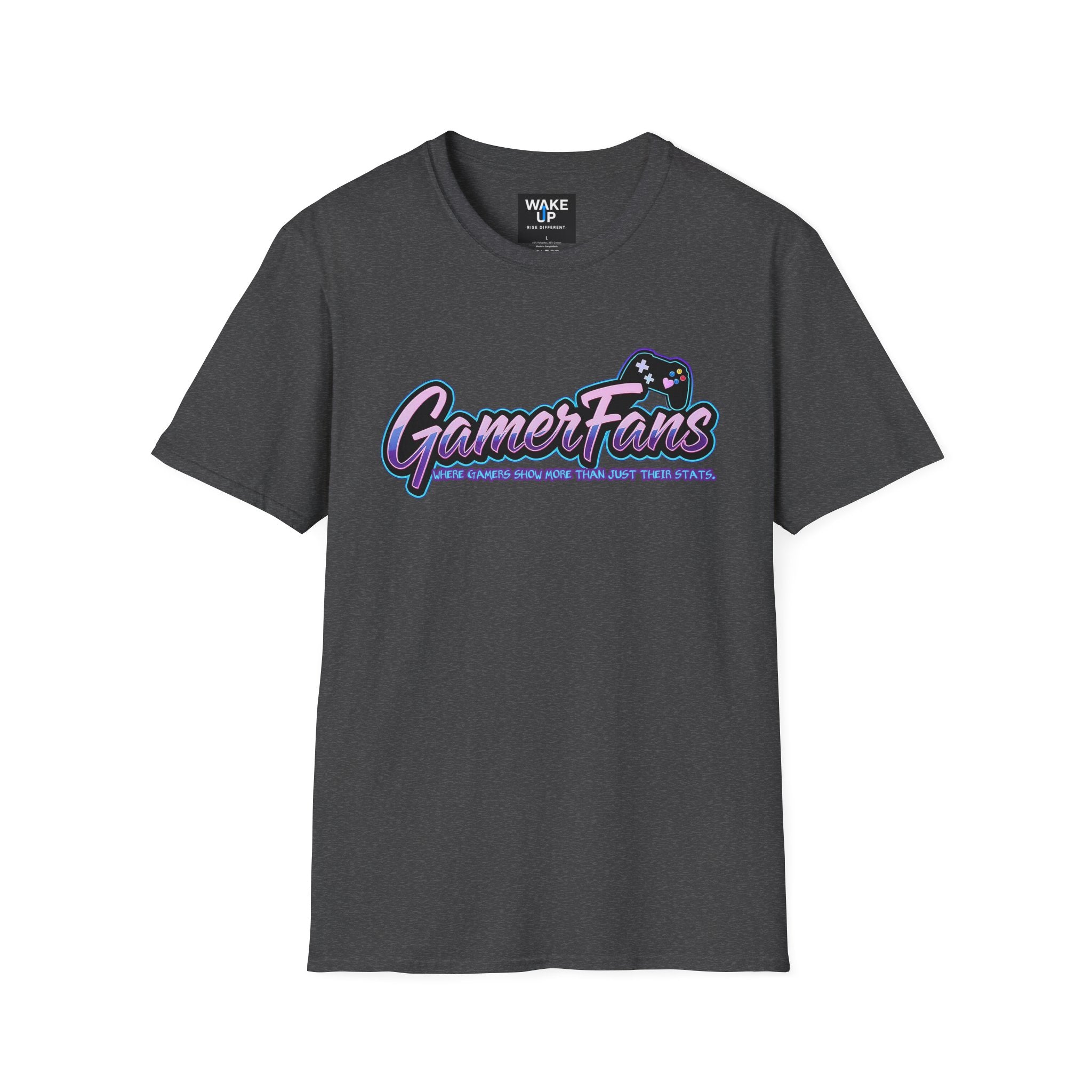 Where Gamers Show More Than Just Their Stats – GamerFans Tee for Men | Culture Shock