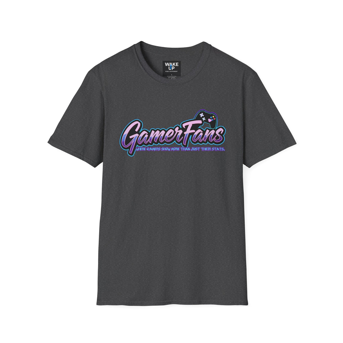 Where Gamers Show More Than Just Their Stats – GamerFans Tee for Men | Culture Shock