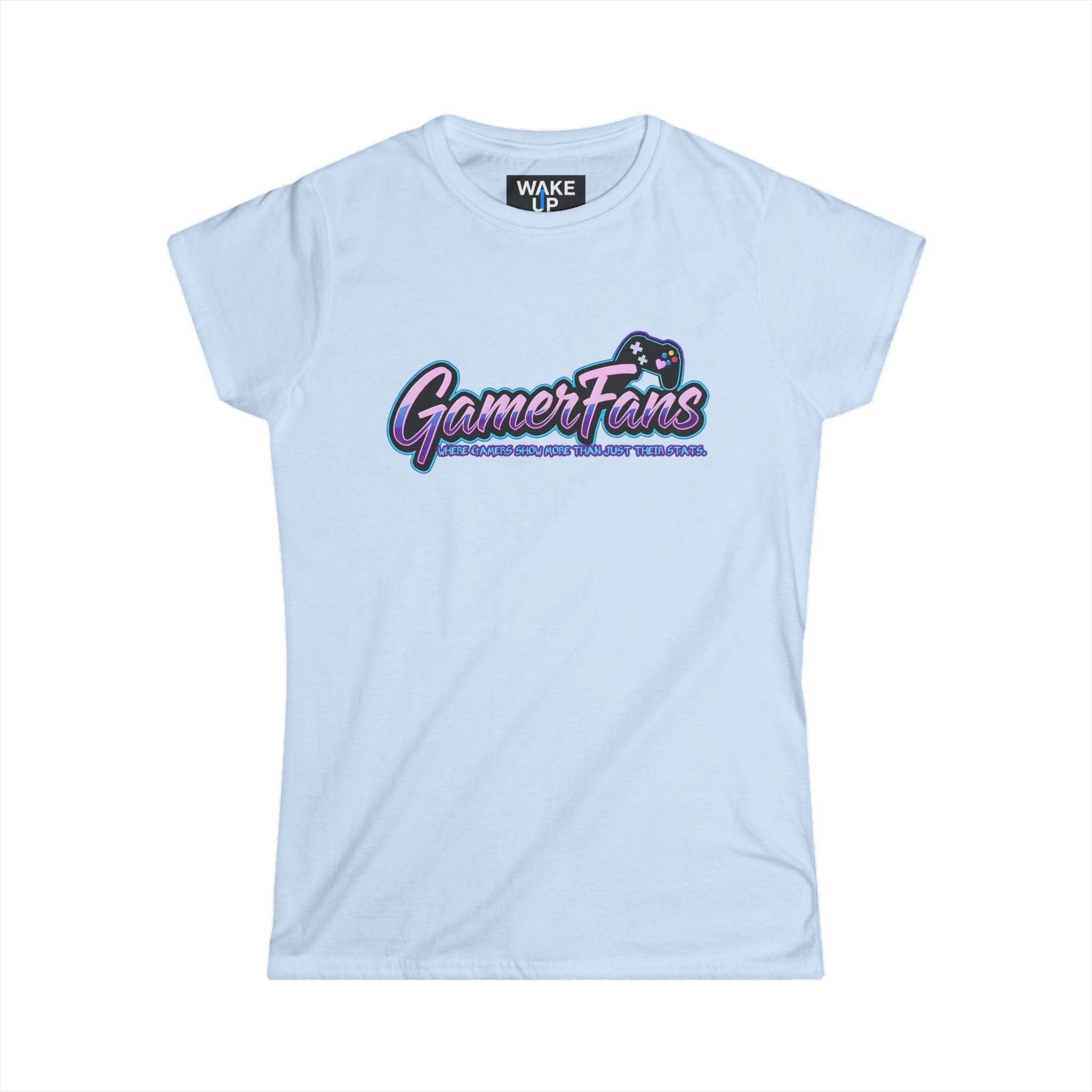 Where Gamers Show More Than Just Their Stats – GamerFans Tee for Women | Culture Shock Collection