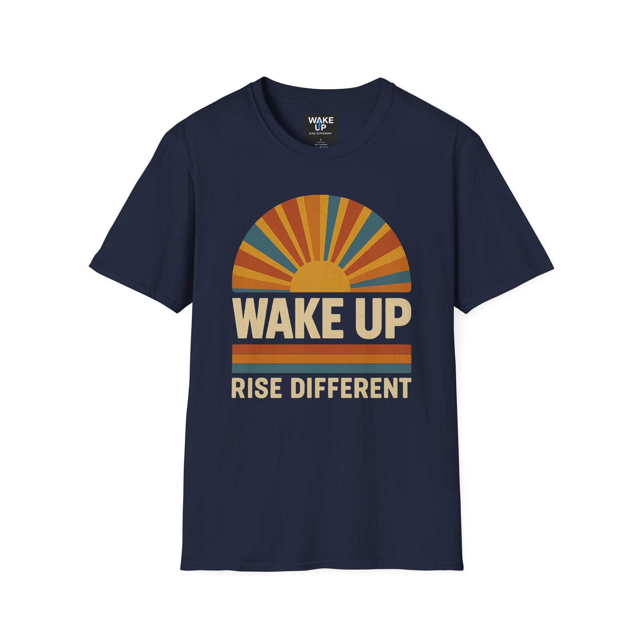 Wake Up - Rise Different - Retro Sunrise - Rise Different (Men’s T-Shirt)