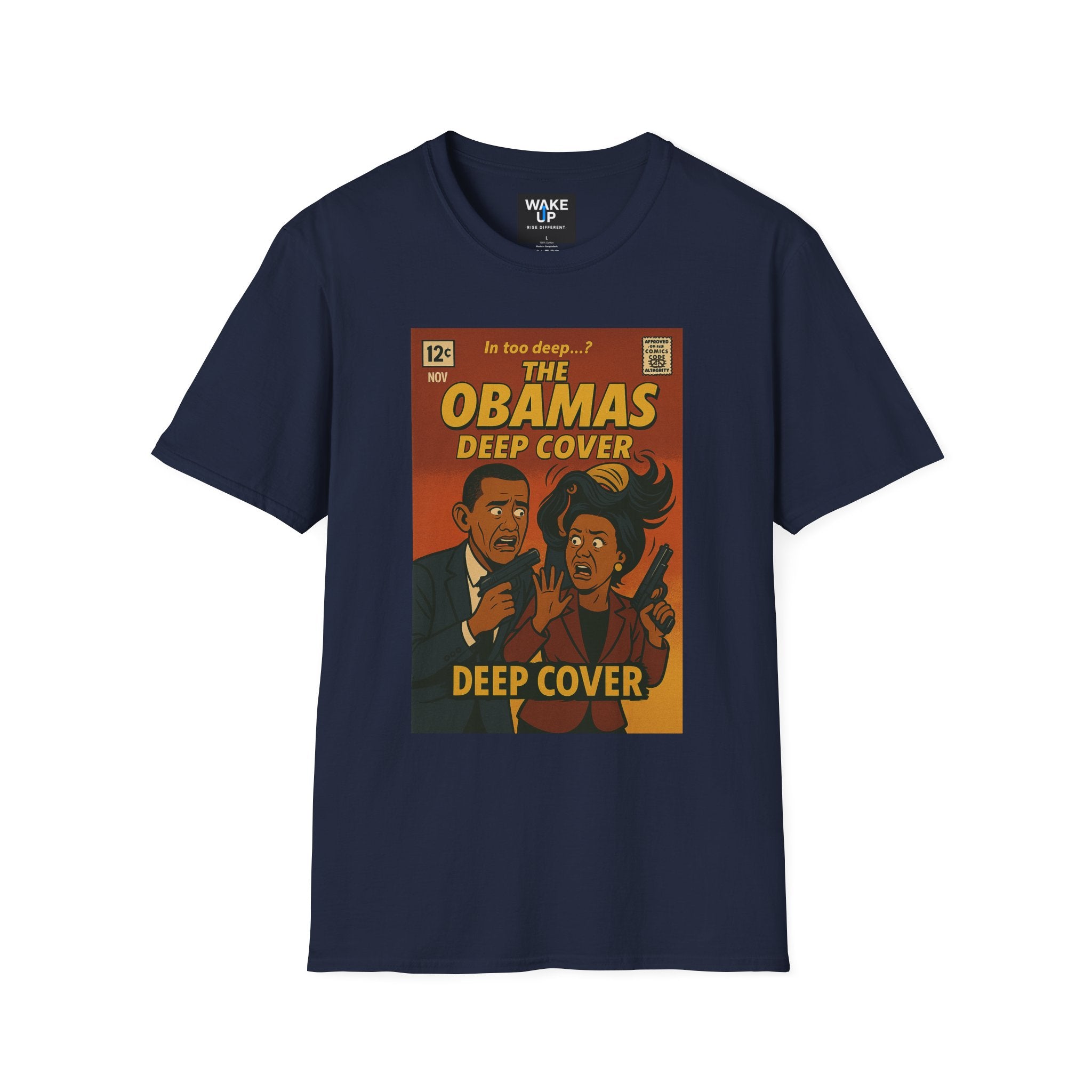 The Obamas: In Too Deep – Limited Issue #002 – Twisted Covers: Comics, Cinema & Chaos (Men’s T-Shirt)