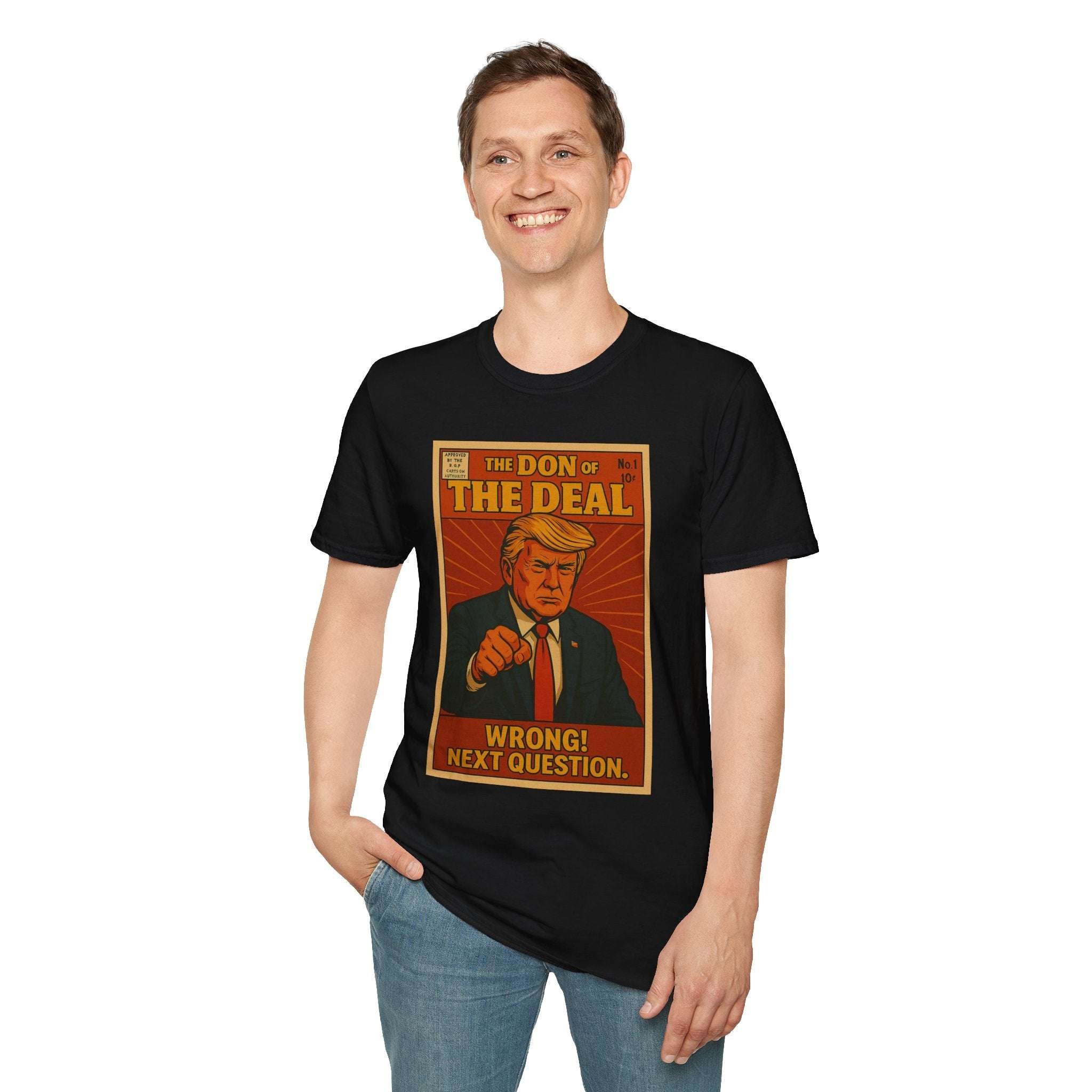 The Don of the Deal – Limited Issue #012 Trump Parody Tee for Men | Twisted Covers: Comics, Cinema & Chaos
