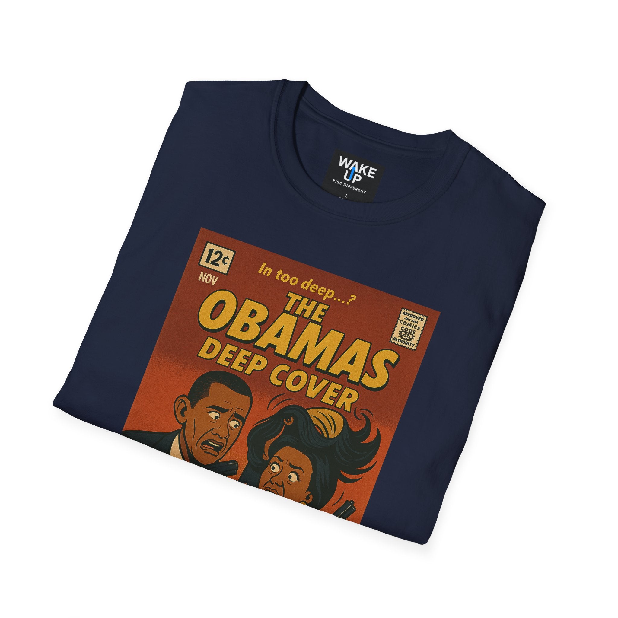 The Obamas: In Too Deep – Limited Issue #002 – Twisted Covers: Comics, Cinema & Chaos (Men’s T-Shirt)