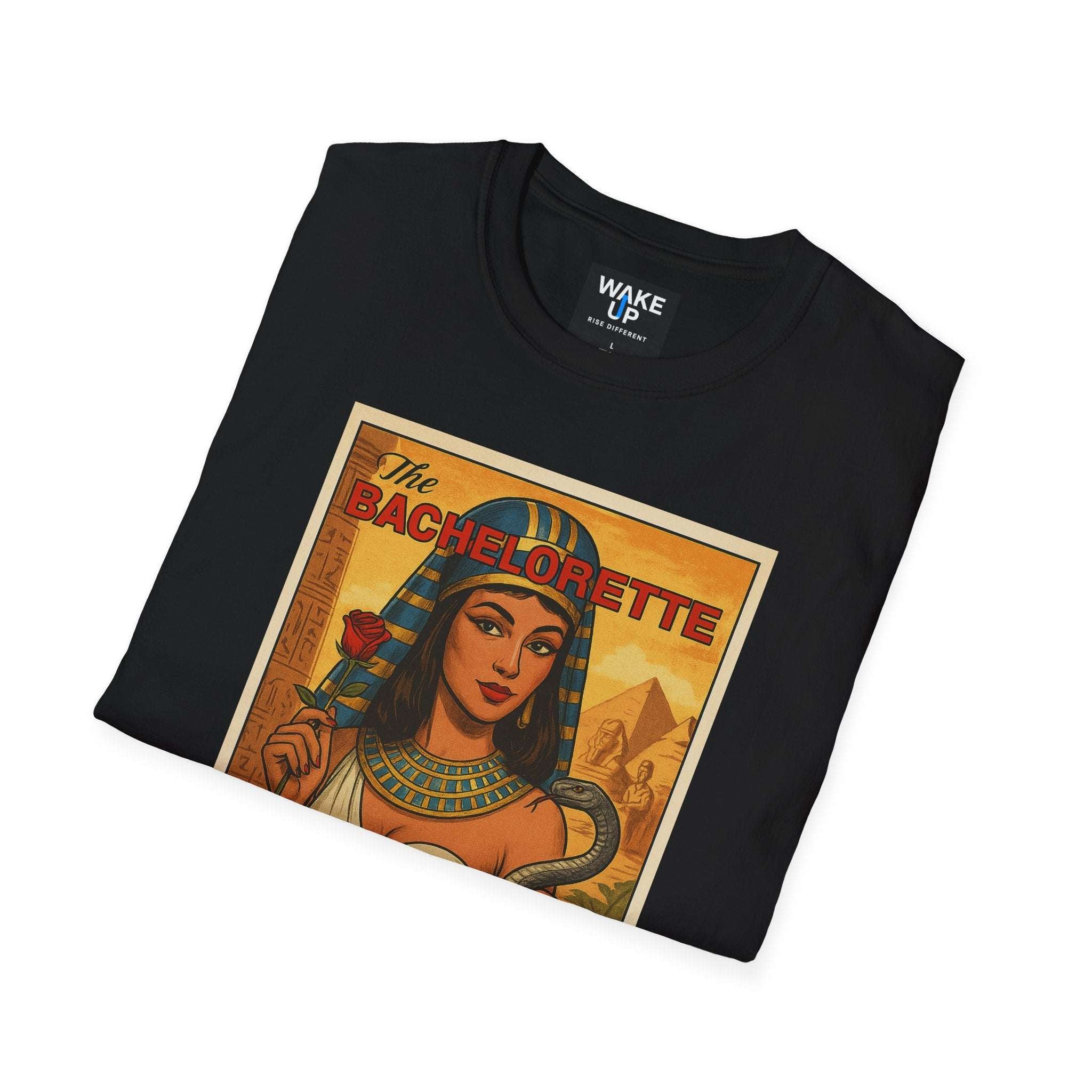 The Bachelorette – Cleopatra Parody Tee for Men | Twisted Covers: Comics, Cinema & Chaos