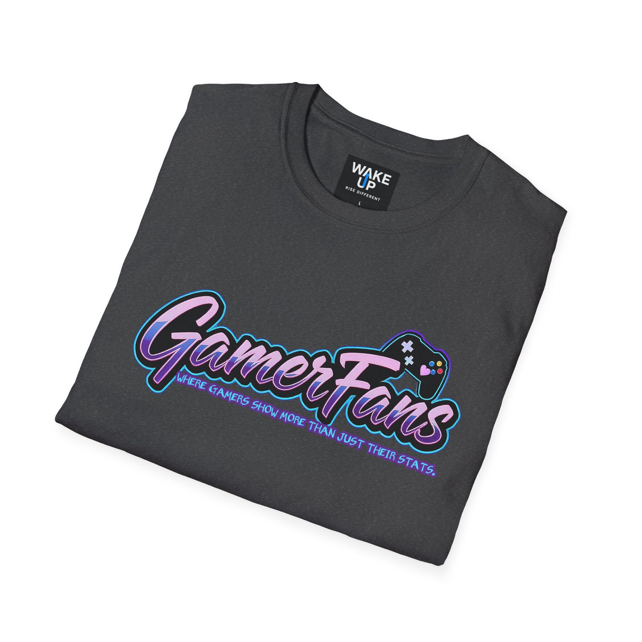 Where Gamers Show More Than Just Their Stats – GamerFans Tee for Men | Culture Shock