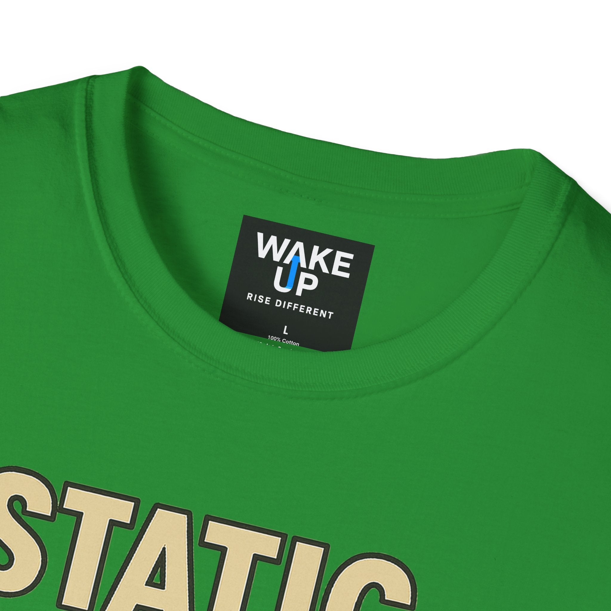 Static to Signal — Tune Out. Rise Up. - Rise Different (Men’s T-Shirt)