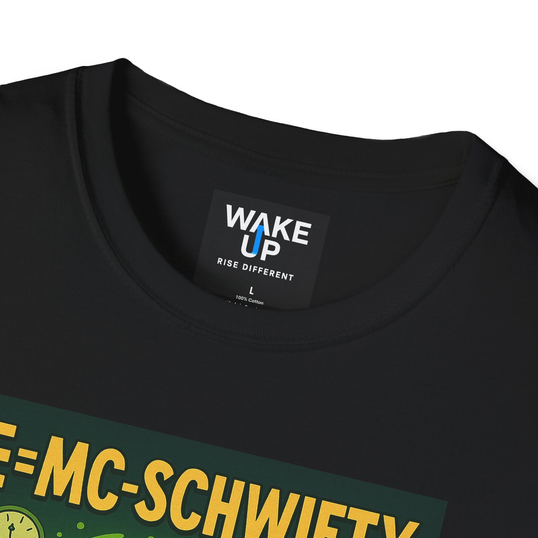 E=MC-SCHWIFTY – Theoretical Mayhem - Twisted Covers: Comics, Cinema & Chaos (Men’s T-Shirt)