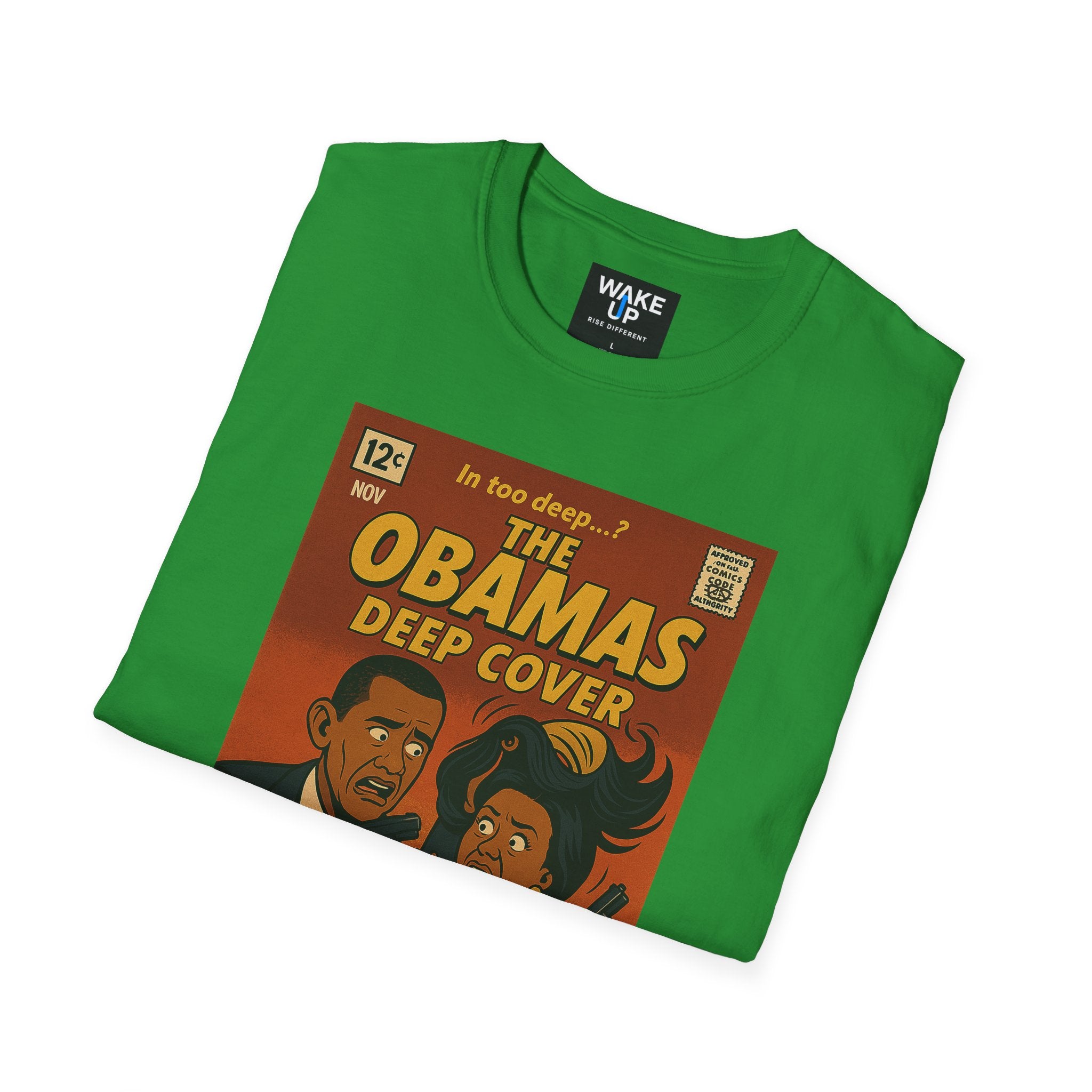 The Obamas: In Too Deep – Limited Issue #002 – Twisted Covers: Comics, Cinema & Chaos (Men’s T-Shirt)