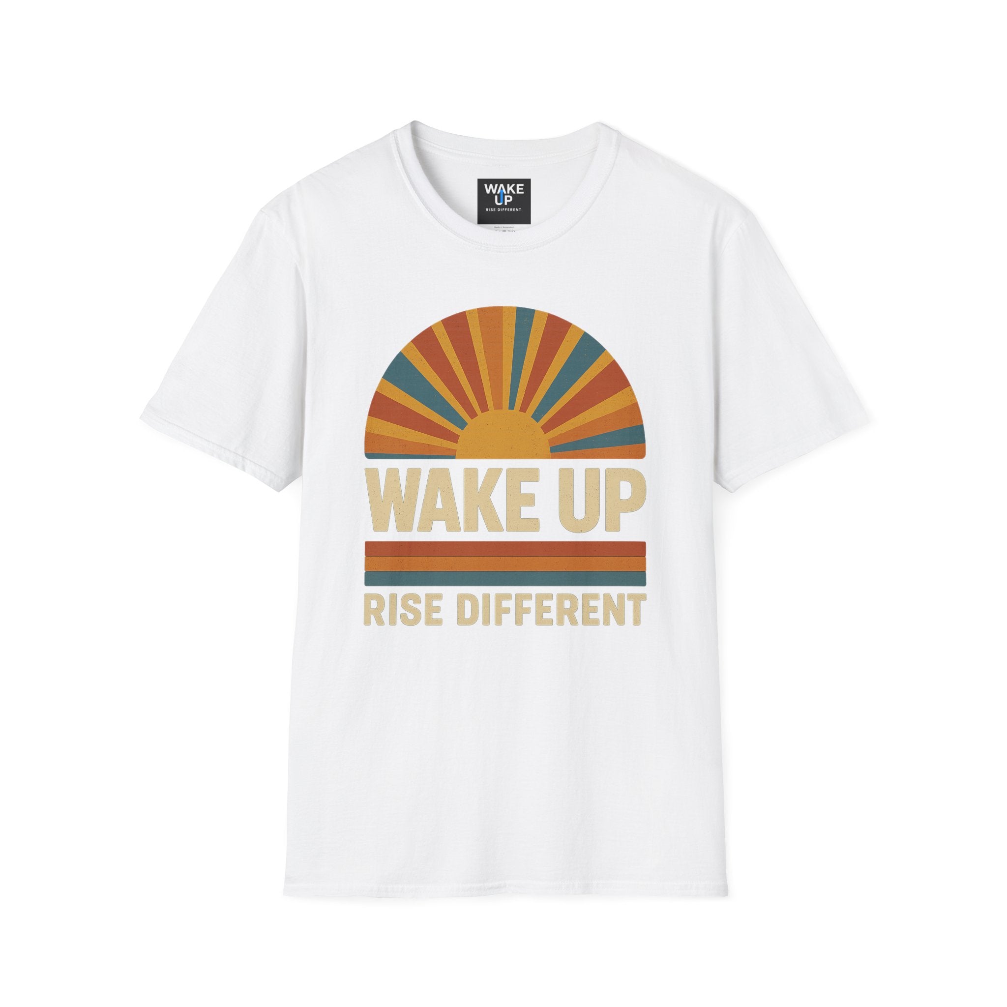 Wake Up - Rise Different - Retro Sunrise - Rise Different (Men’s T-Shirt)