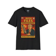 The Bush Files: Weapons of Mass Confusion – Limited Issue #003 – Twisted Covers: Comics, Cinema & Chaos (Men’s T-Shirt)