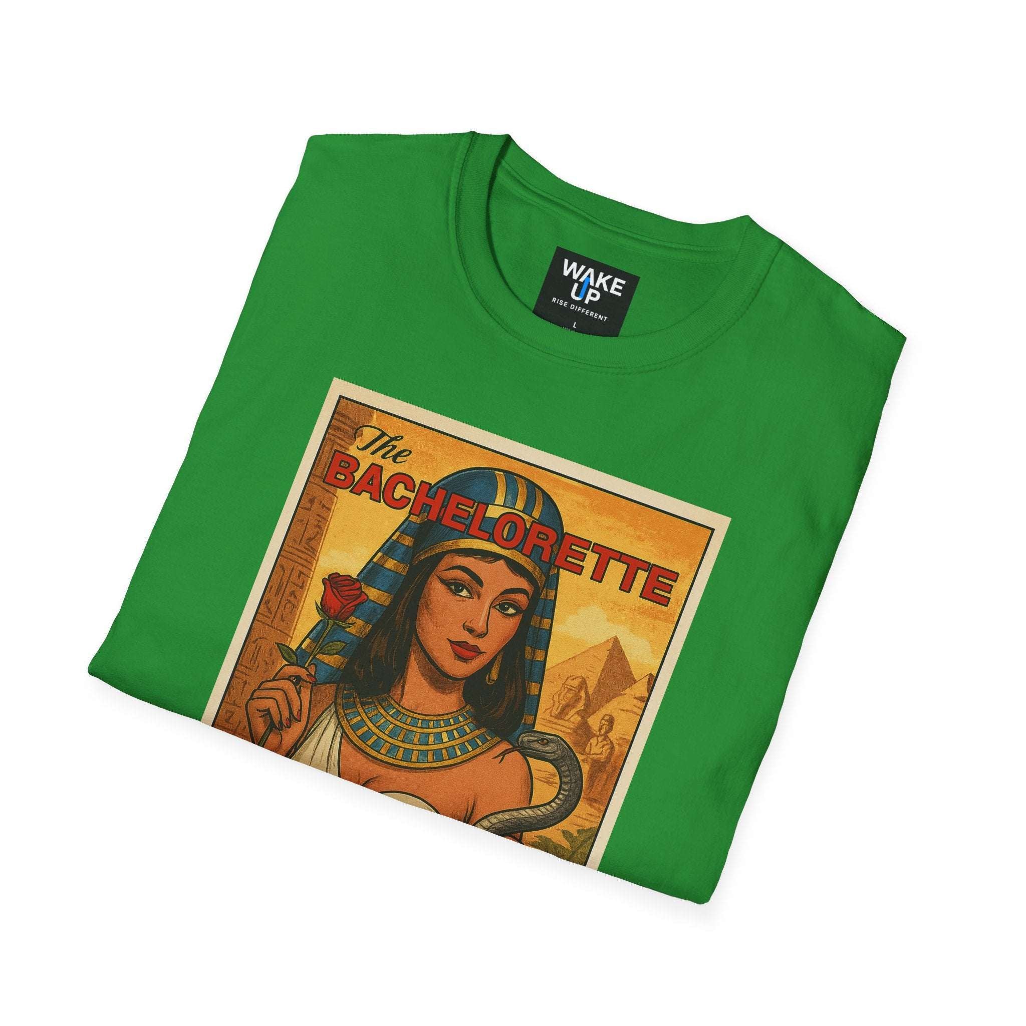 The Bachelorette – Cleopatra Parody Tee for Men | Twisted Covers: Comics, Cinema & Chaos