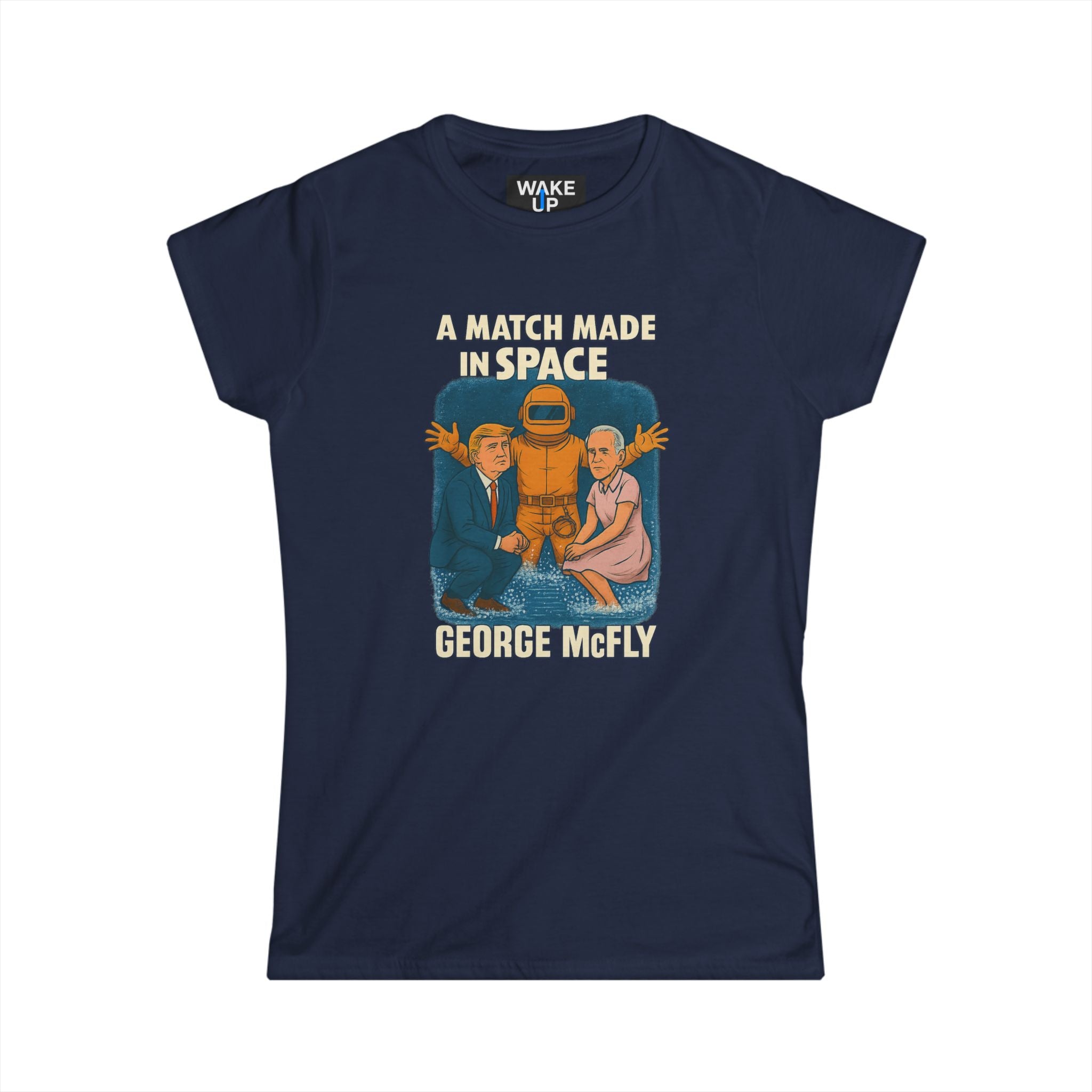 Back-to-the-Future - A Match Made in Space - Twisted Covers: Comics, Cinema & Chaos (Women's T-Shirt)