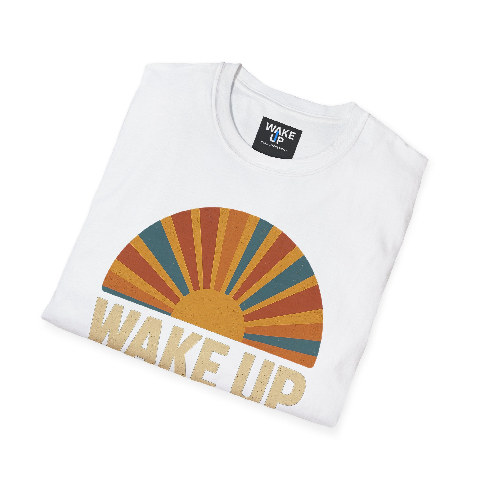 Wake Up - Rise Different - Retro Sunrise - Rise Different (Men’s T-Shirt)