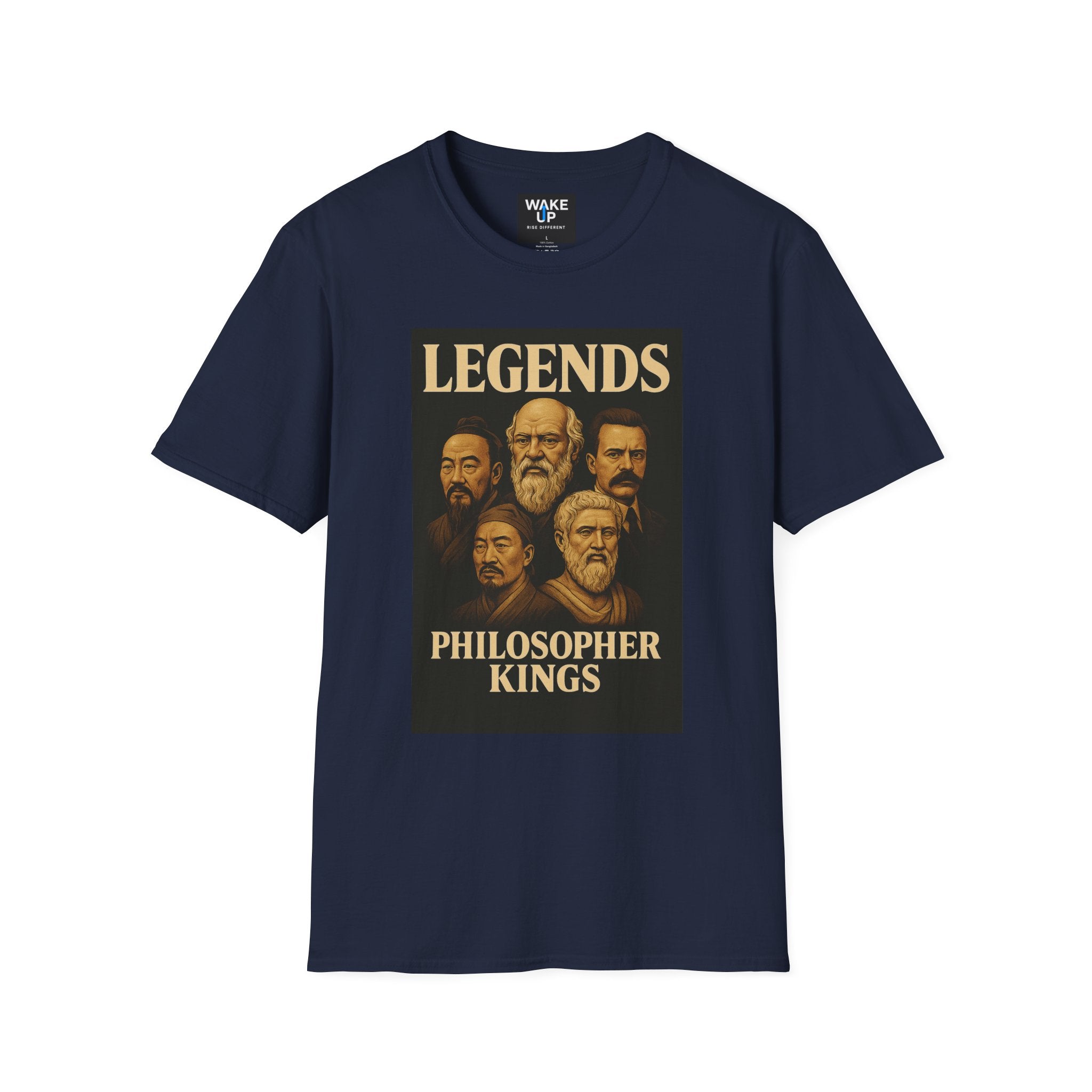 LEGENDS: Philosopher Kings T-Shirt – Ancient Wisdom Icons for Men | Twisted Covers: Comics, Cinema & Chaos
