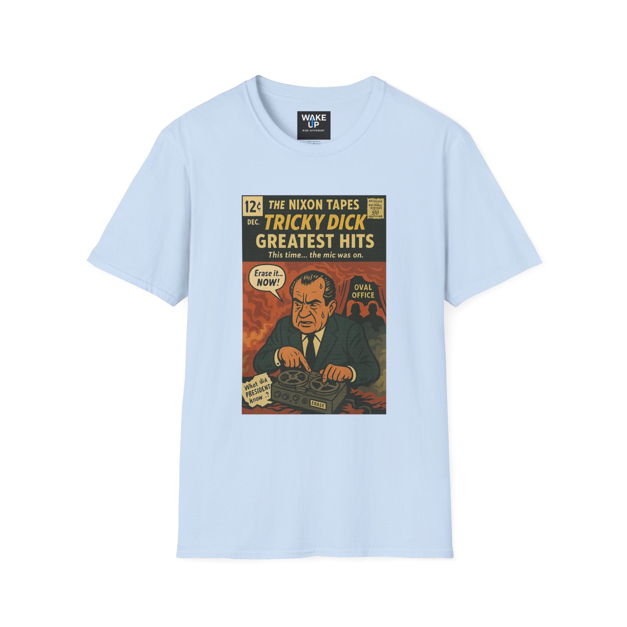 The Nixon Tapes: Greatest Hits – Limited Issue #007 – Twisted Covers: Comics, Cinema & Chaos (Men’s T-Shirt)