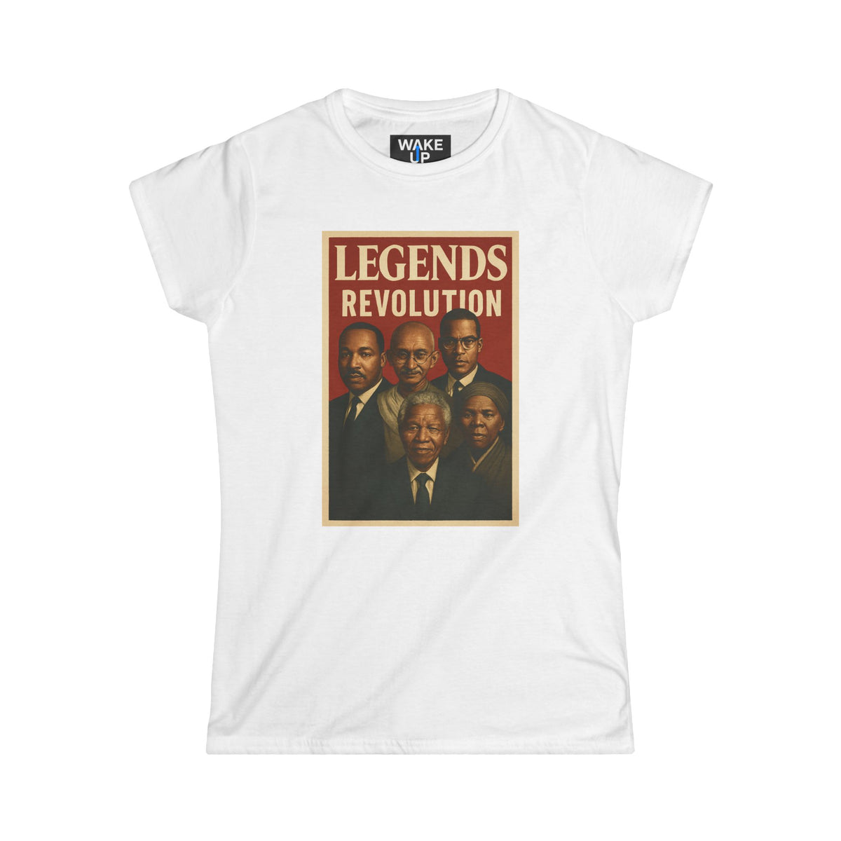 LEYENDAS: Camiseta de mujer Revolution – Homenaje a los Íconos de los Derechos Civiles | Twisted Covers: Cómics, Cine y Caos