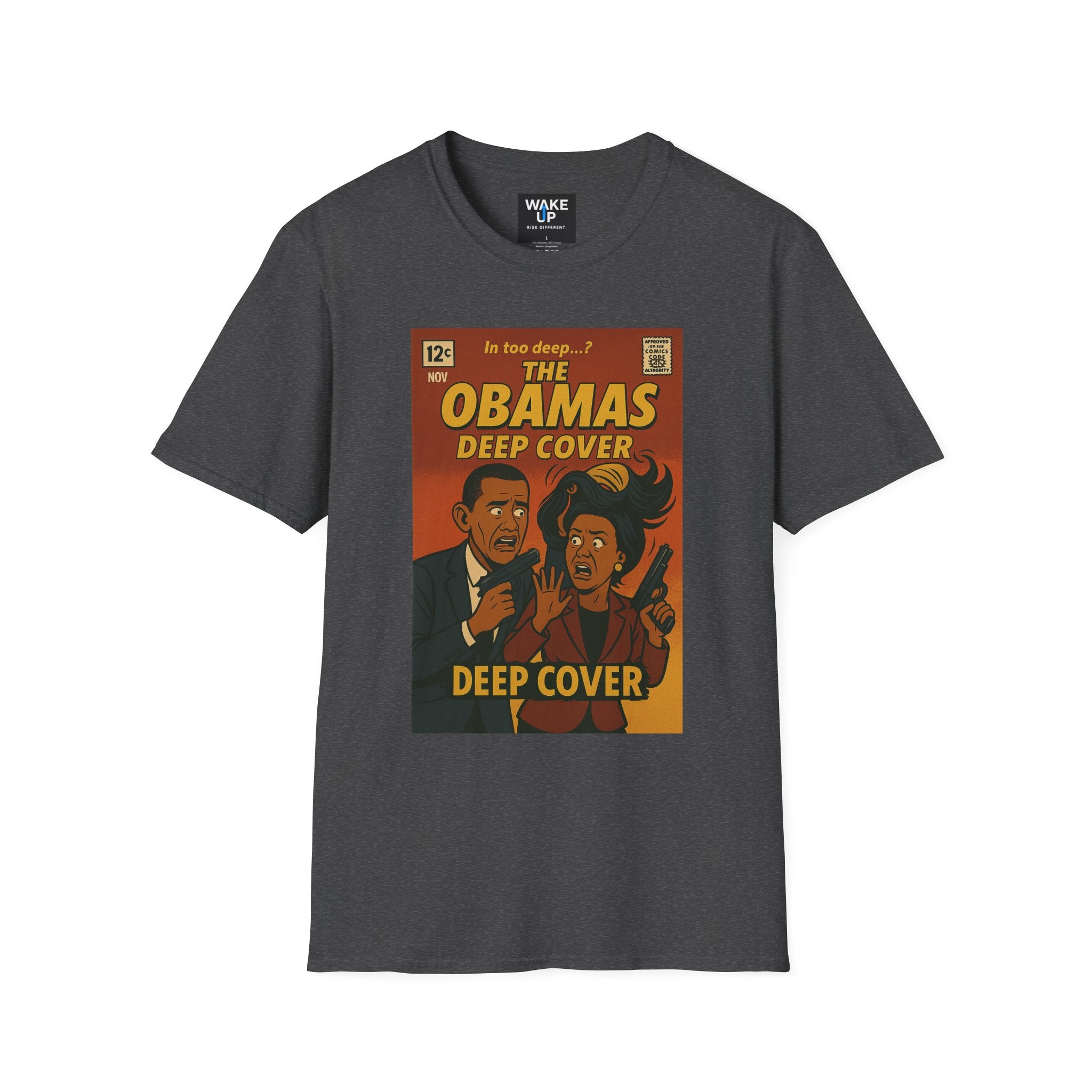 The Obamas: In Too Deep – Limited Issue #002 – Twisted Covers: Comics, Cinema & Chaos (Men’s T-Shirt)
