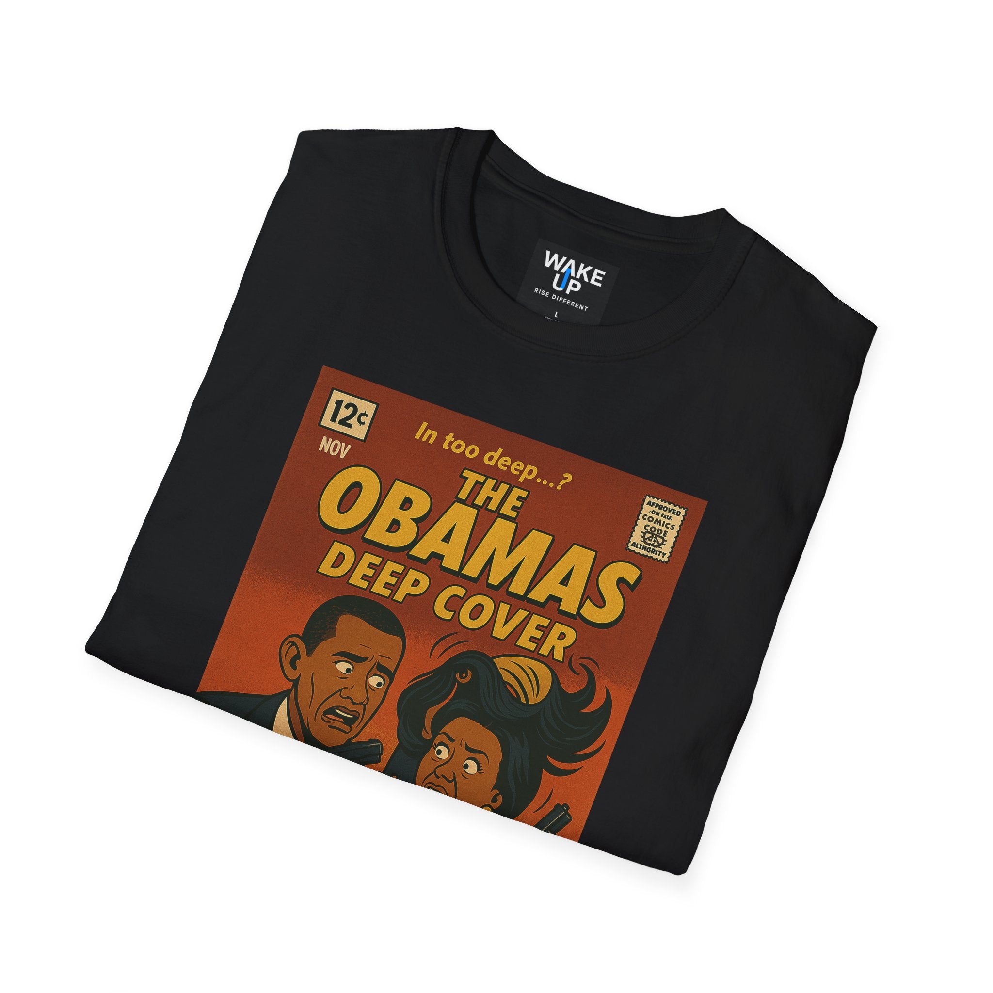 The Obamas: In Too Deep – Limited Issue #002 – Twisted Covers: Comics, Cinema & Chaos (Men’s T-Shirt)