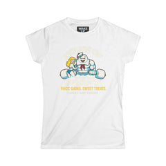 House of Puff – Thicc Gains T-Shirt for Women | Cheat Day Series