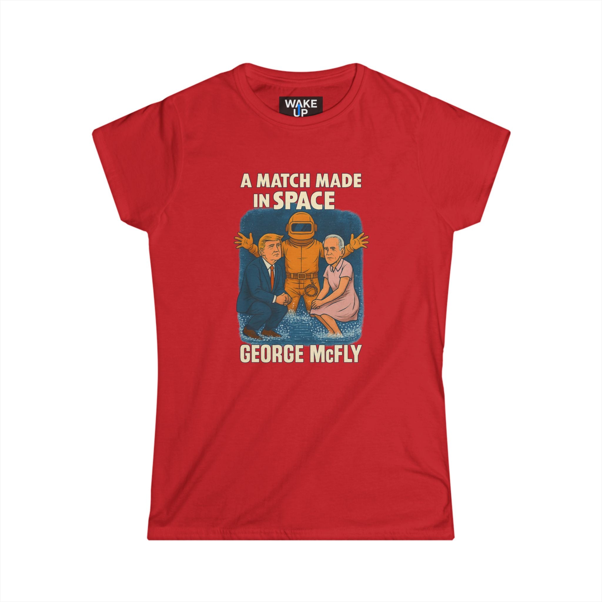 Back-to-the-Future - A Match Made in Space - Twisted Covers: Comics, Cinema & Chaos (Women's T-Shirt)
