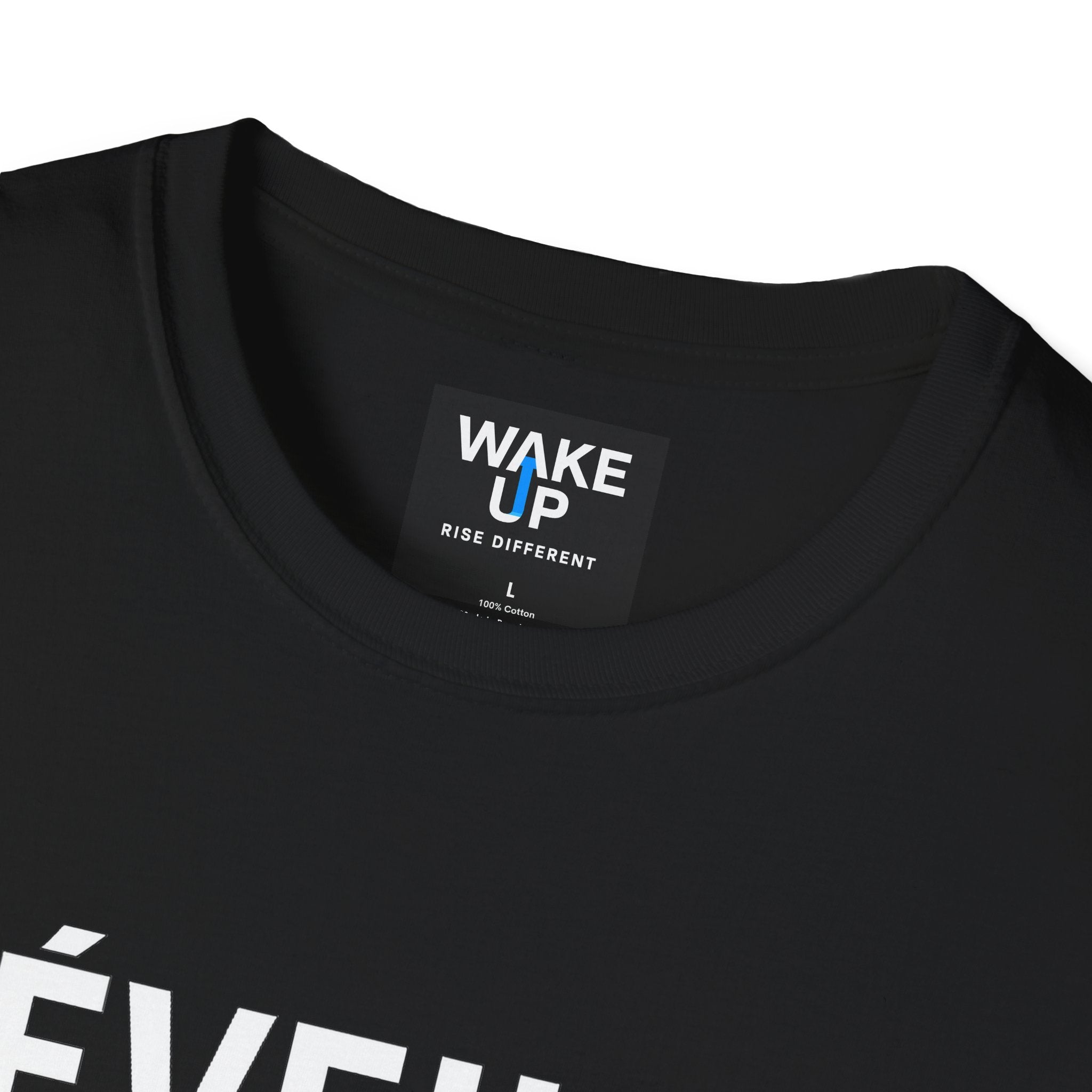 French - Wake Up - Rise Different - Wake Up World (Men’s T-Shirt)