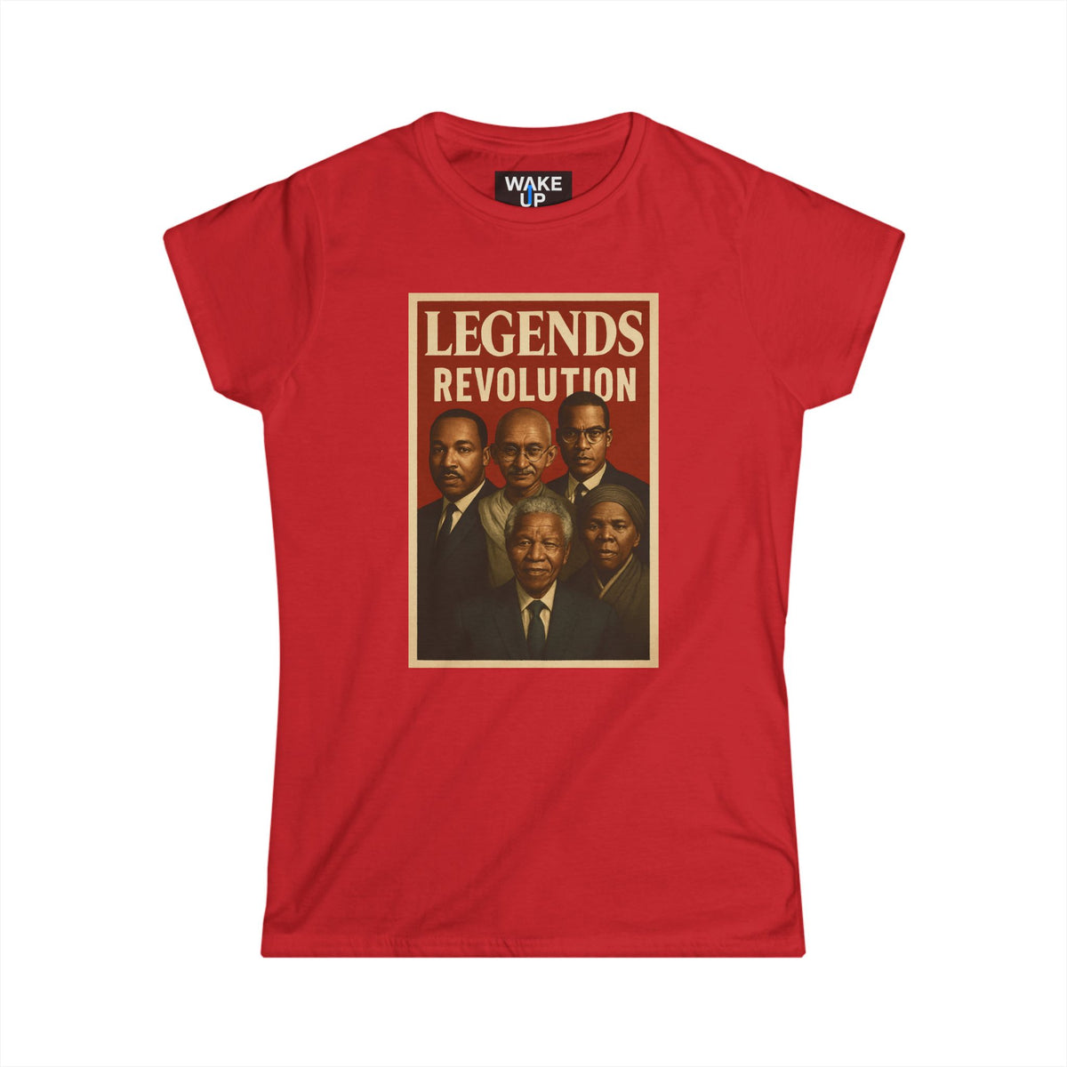 LEYENDAS: Camiseta de mujer Revolution – Homenaje a los Íconos de los Derechos Civiles | Twisted Covers: Cómics, Cine y Caos
