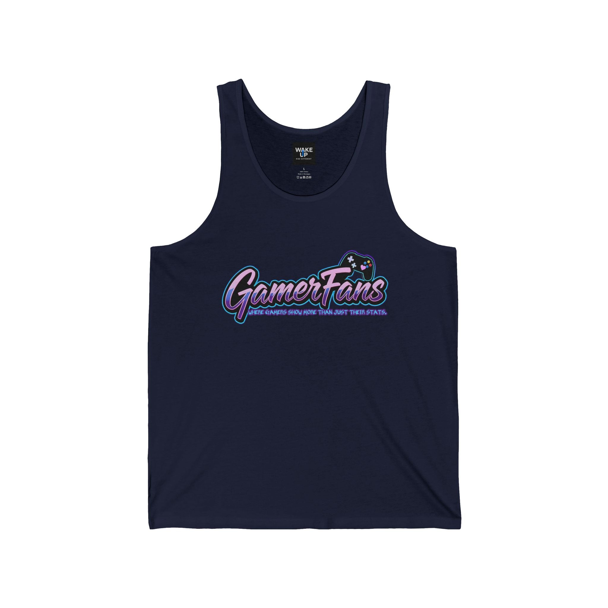 Where Gamers Show More Than Just Their Stats – GamerFans Muscle Tank for Men | Culture Shock Collection