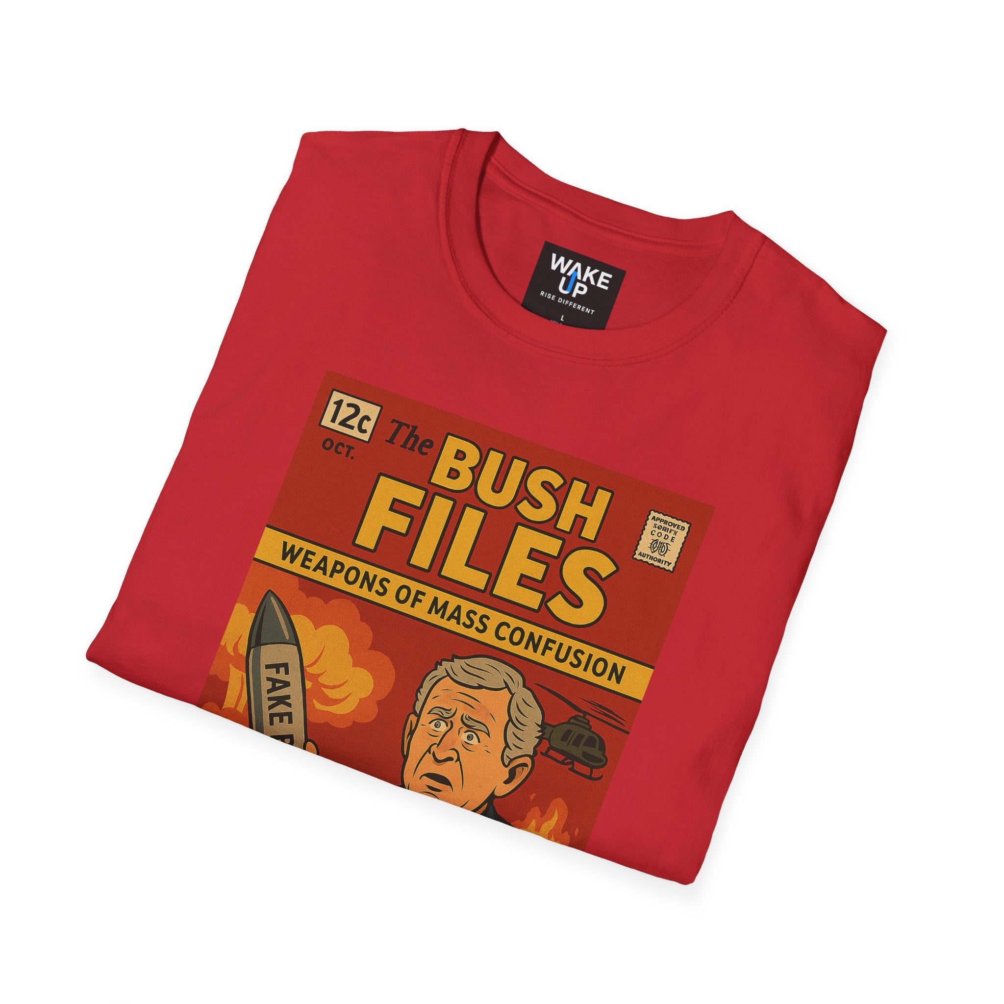 The Bush Files: Weapons of Mass Confusion – Limited Issue #003 – Twisted Covers: Comics, Cinema & Chaos (Men’s T-Shirt)