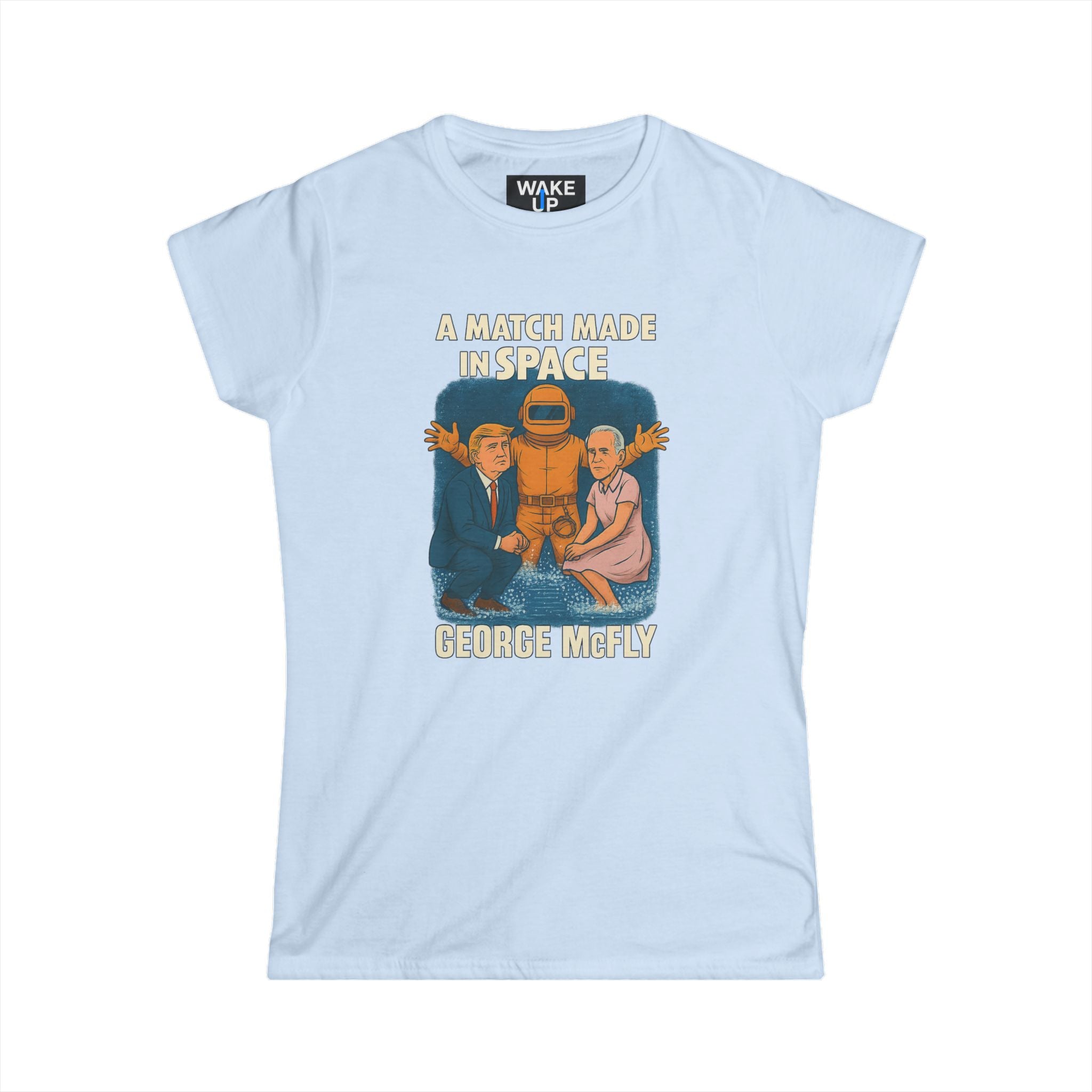 Back-to-the-Future - A Match Made in Space - Twisted Covers: Comics, Cinema & Chaos (Women's T-Shirt)