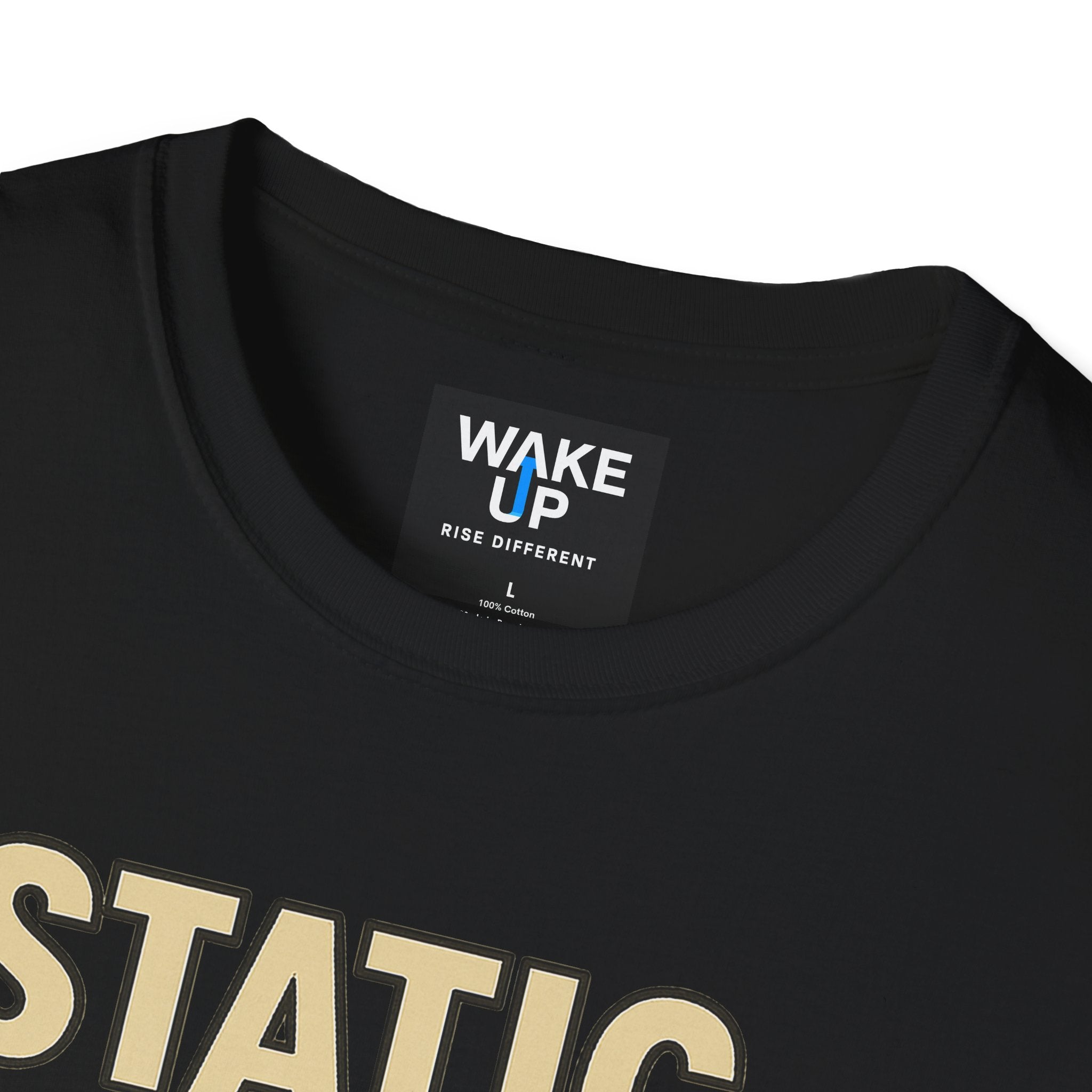 Static to Signal — Tune Out. Rise Up. - Rise Different (Men’s T-Shirt)
