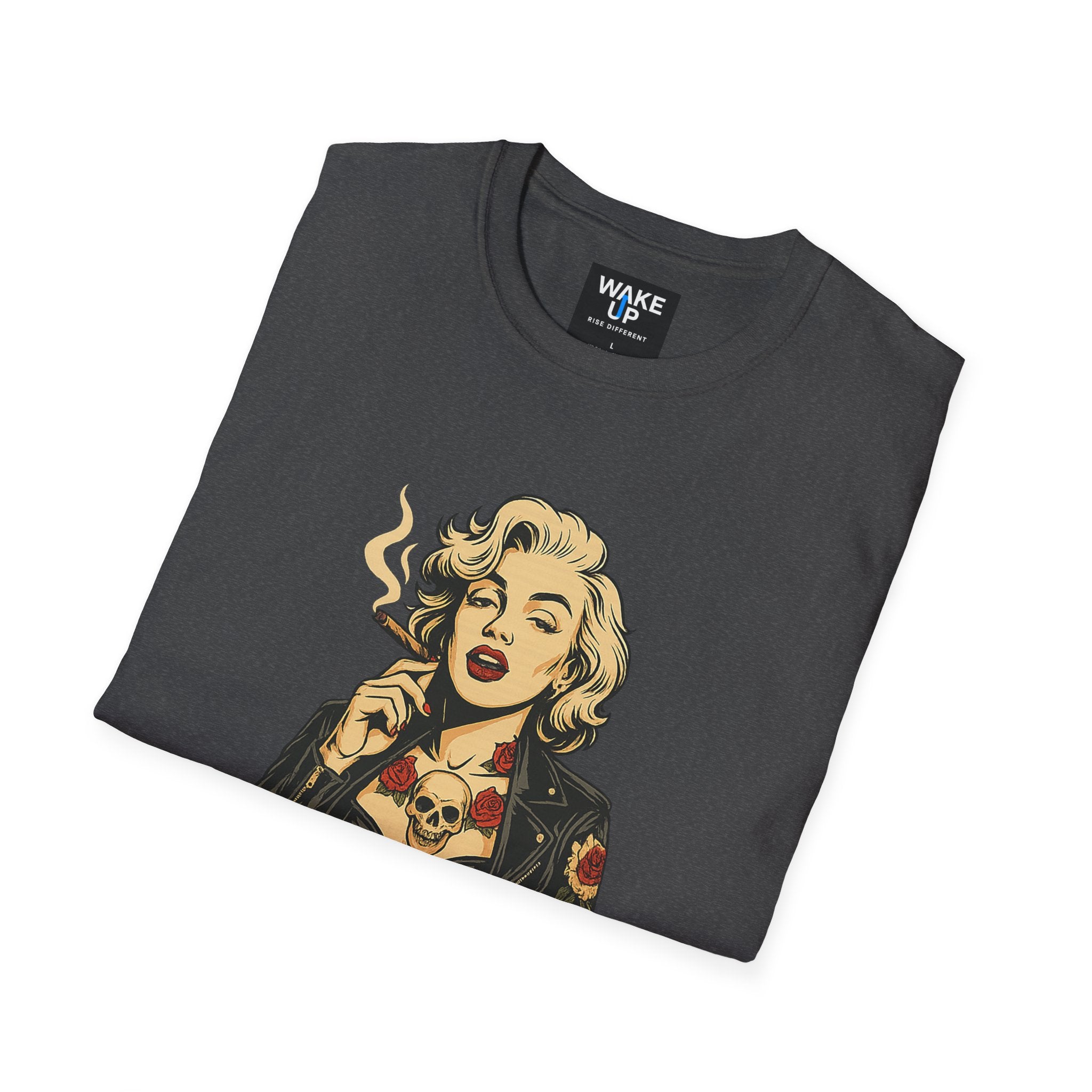 Born to Be Bad – Rebel Icon Tattoo Graphic Tee for Men | Rebel Souls