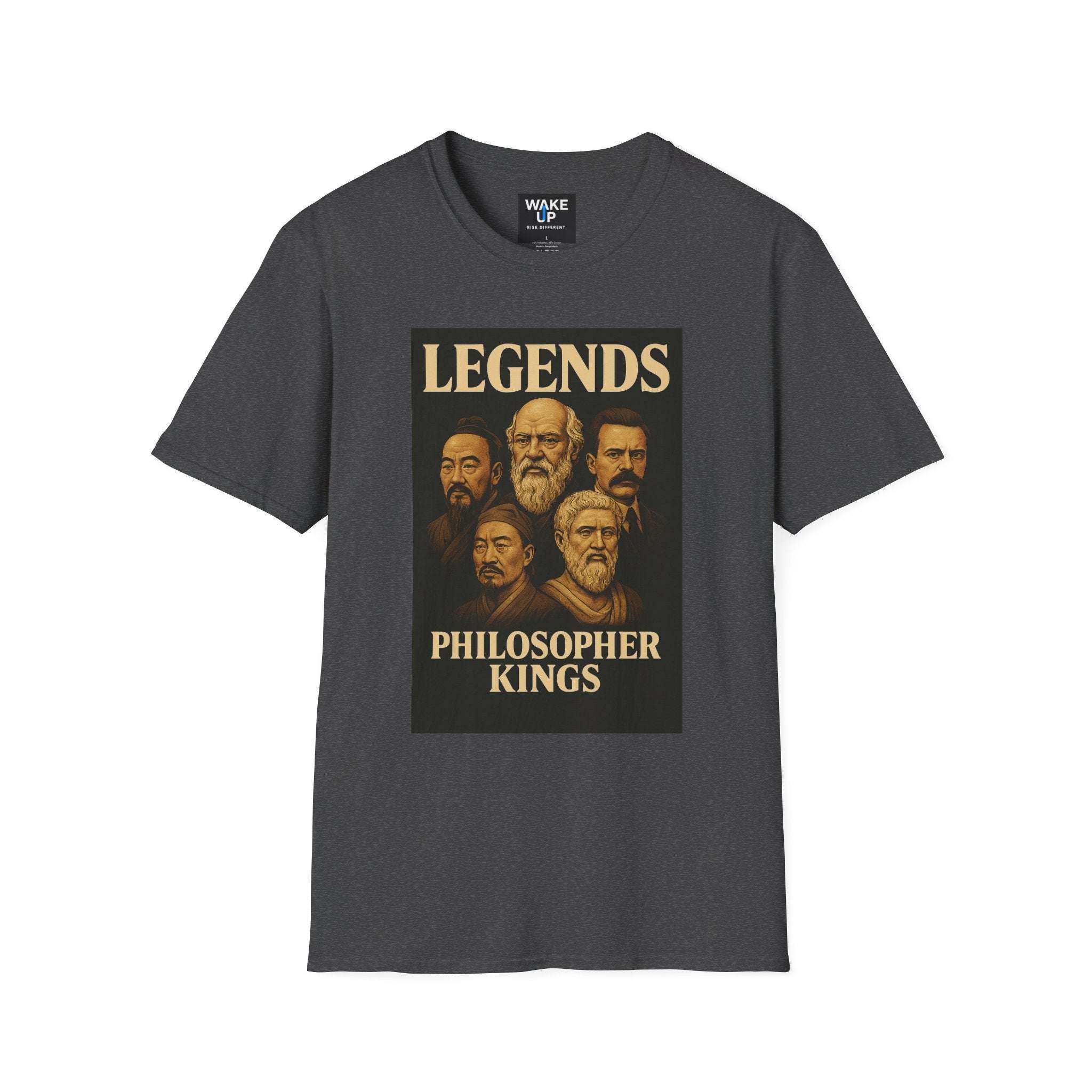 LEGENDS: Philosopher Kings T-Shirt – Ancient Wisdom Icons for Men | Twisted Covers: Comics, Cinema & Chaos