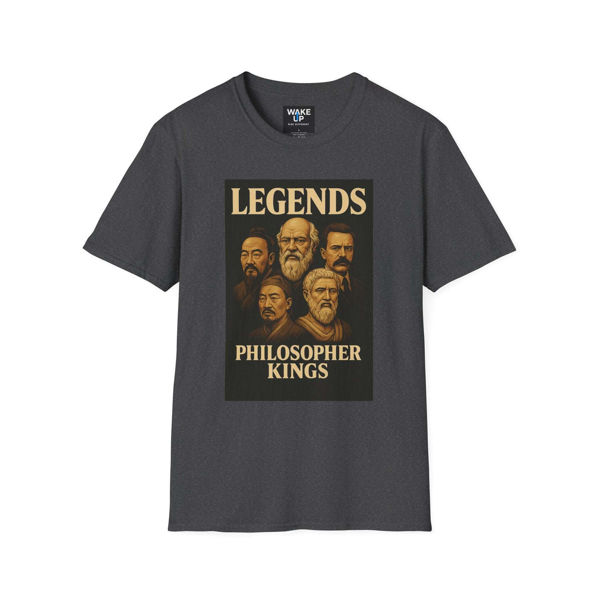 LEGENDS: Philosopher Kings T-Shirt – Ancient Wisdom Icons for Men | Twisted Covers: Comics, Cinema & Chaos