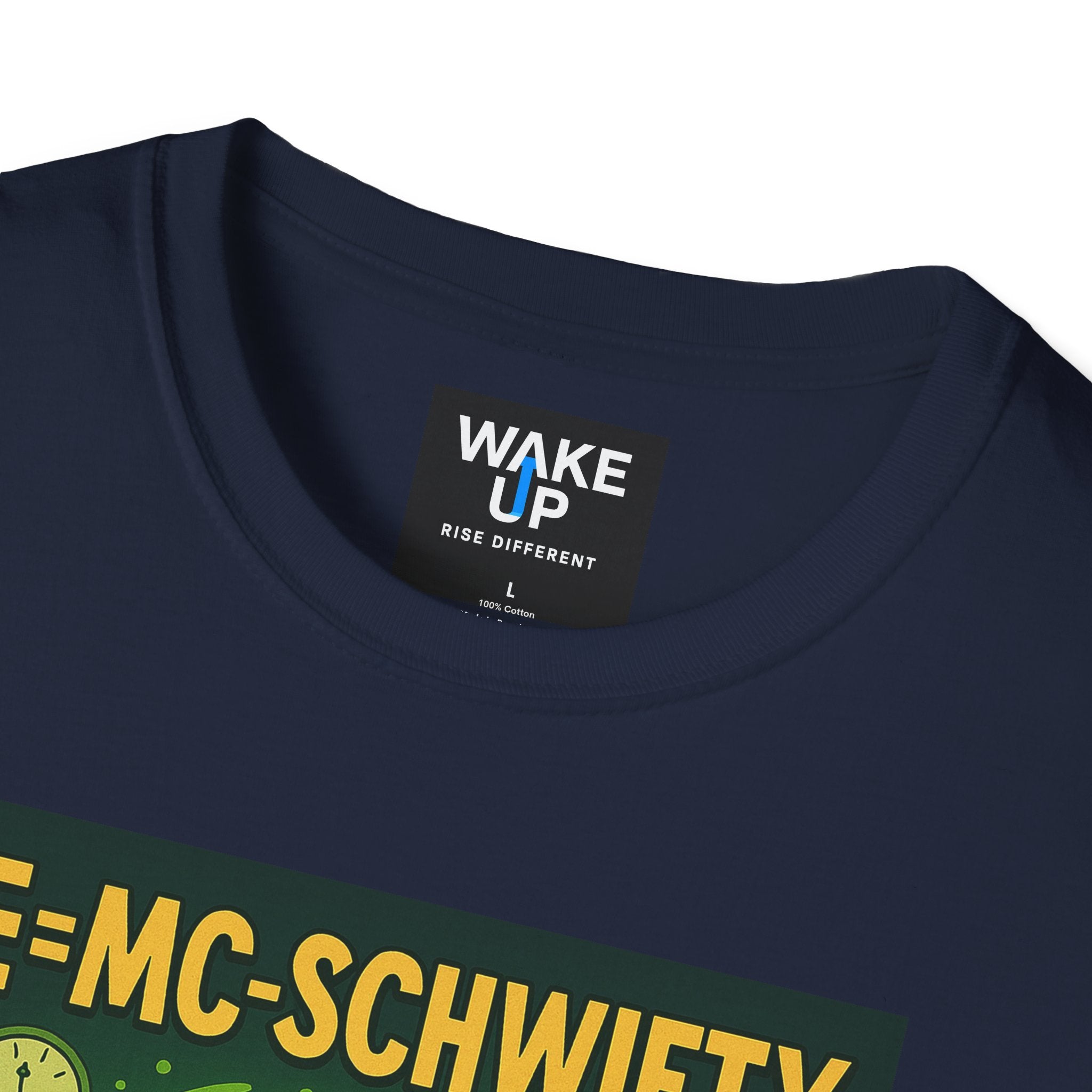 E=MC-SCHWIFTY – Theoretical Mayhem - Twisted Covers: Comics, Cinema & Chaos (Men’s T-Shirt)
